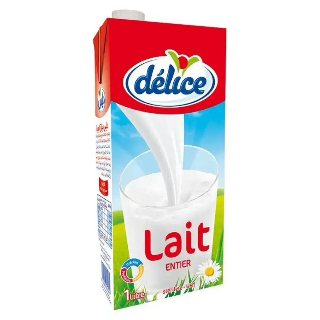 Lait entier U.H.T