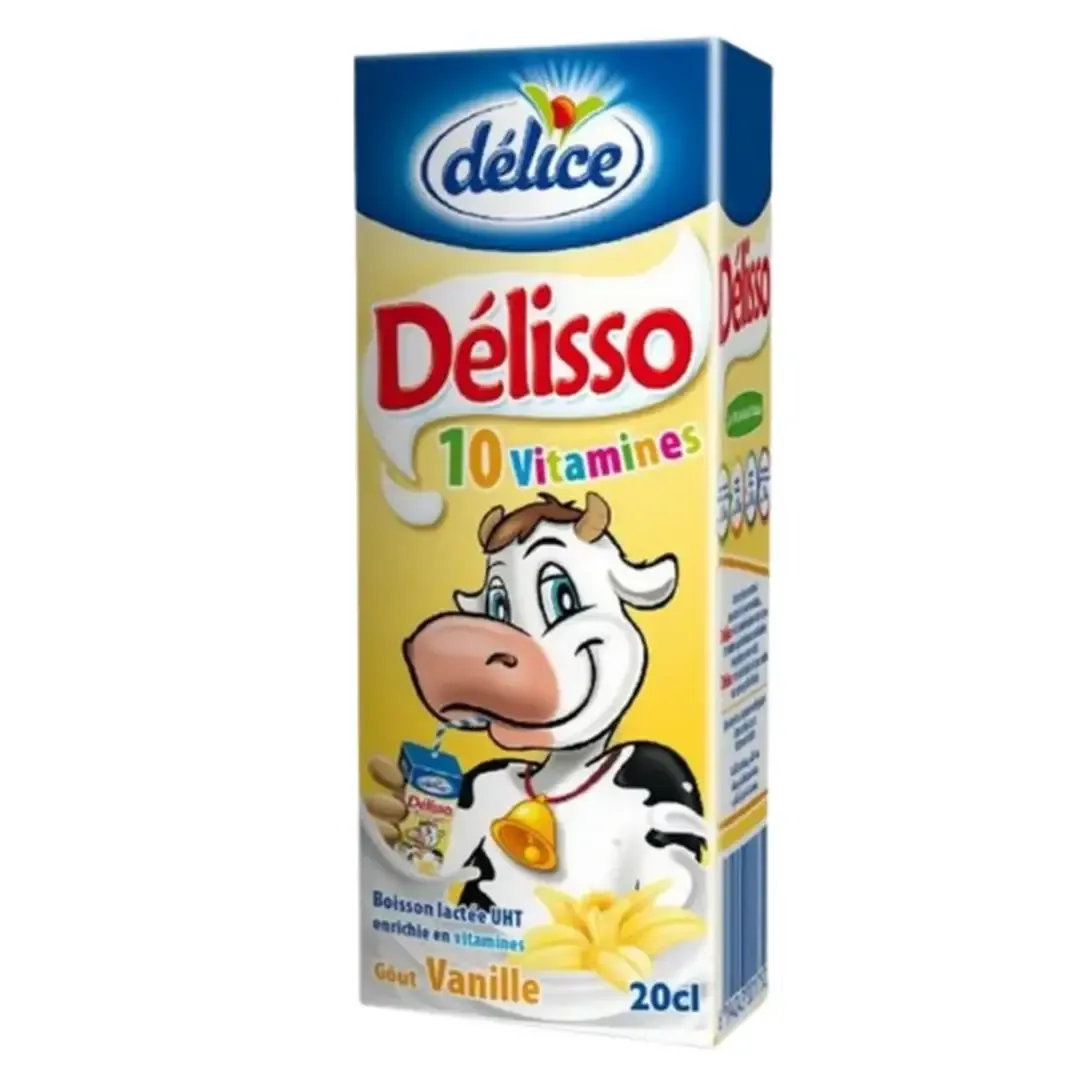 Boisson lactée vanille Délisso