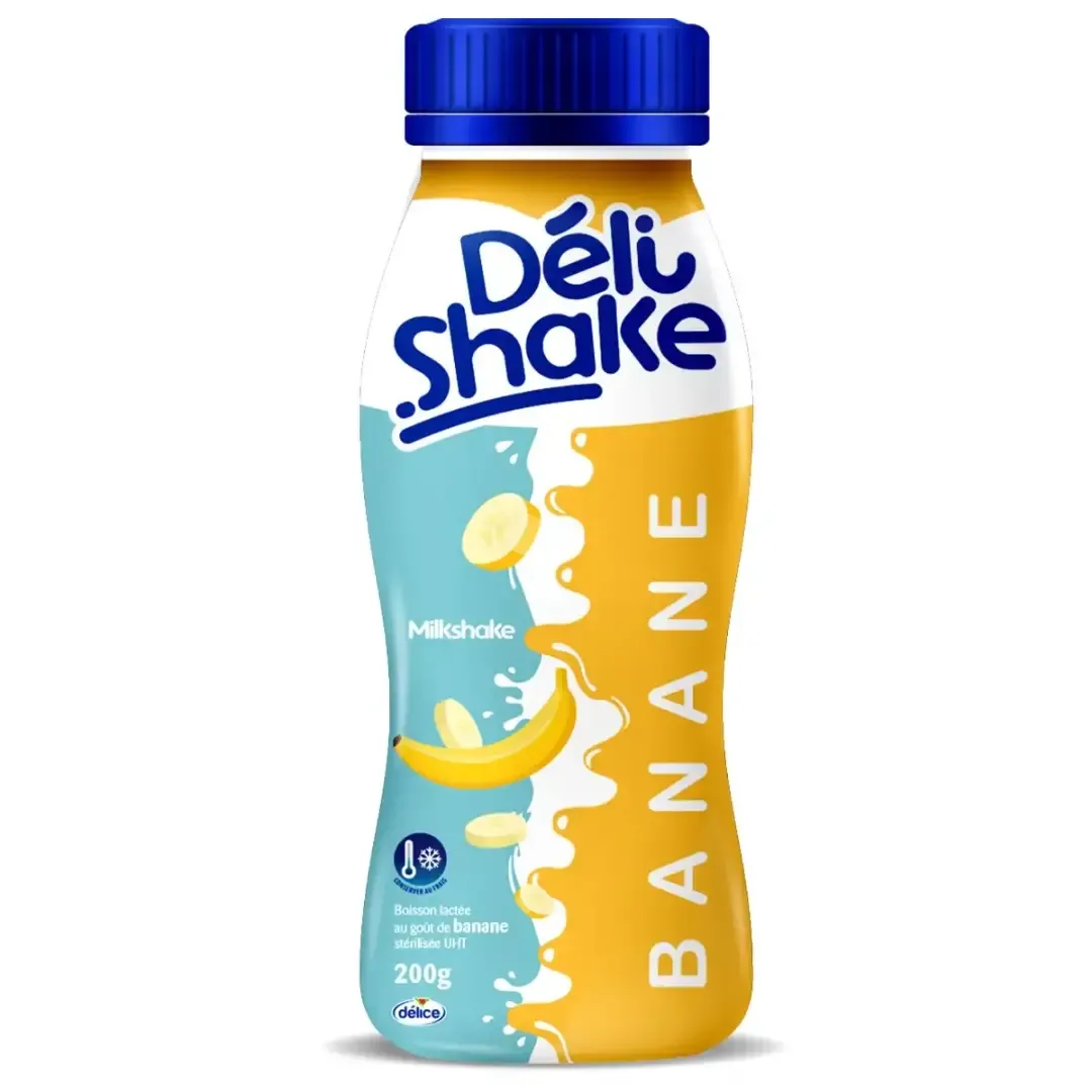 Milkshake banane Délishake