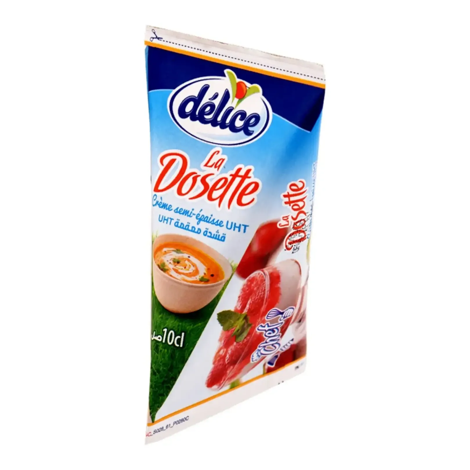 Crème fraîche semi-épaisse