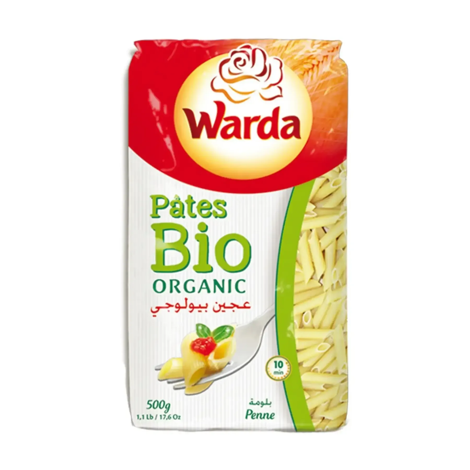 Pâte penne bio
