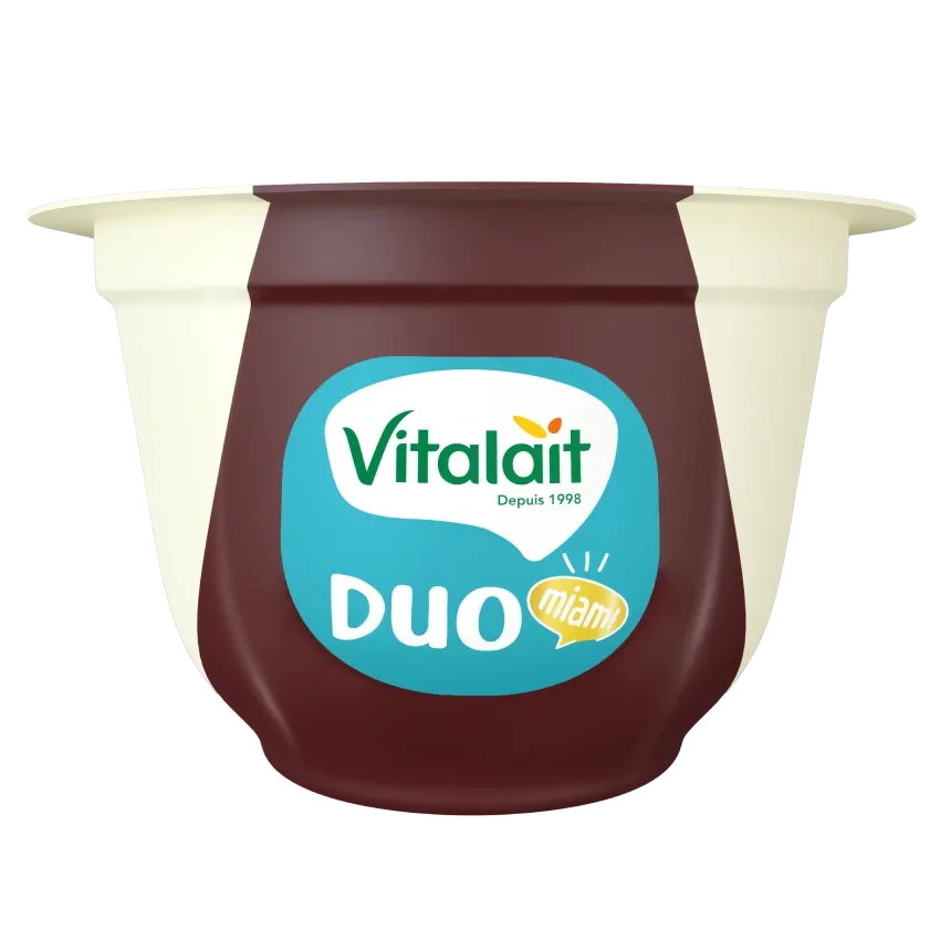 Crème dessert Dolce Duo chocolat noisette