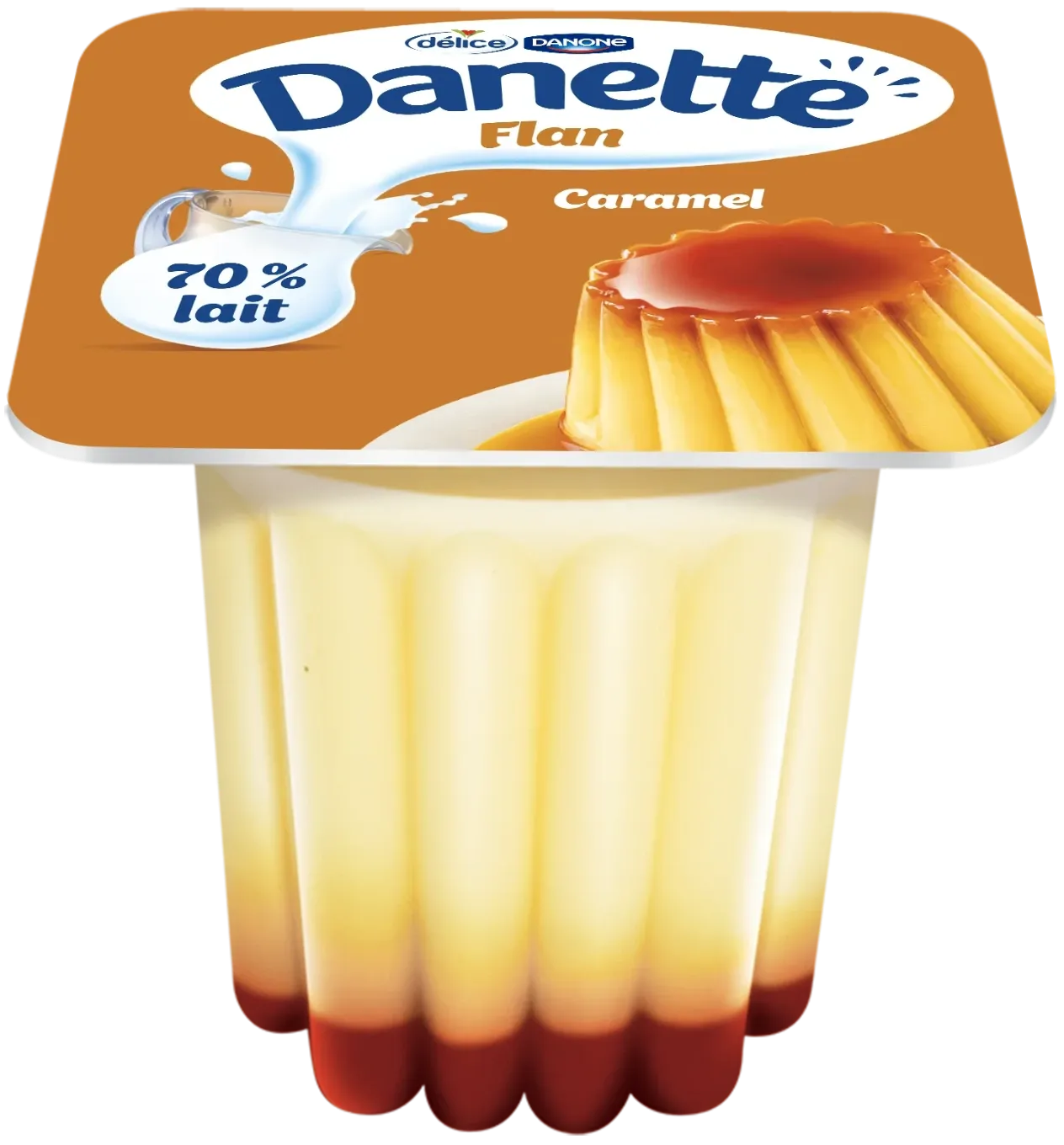 Crème dessert flan caramel Danette