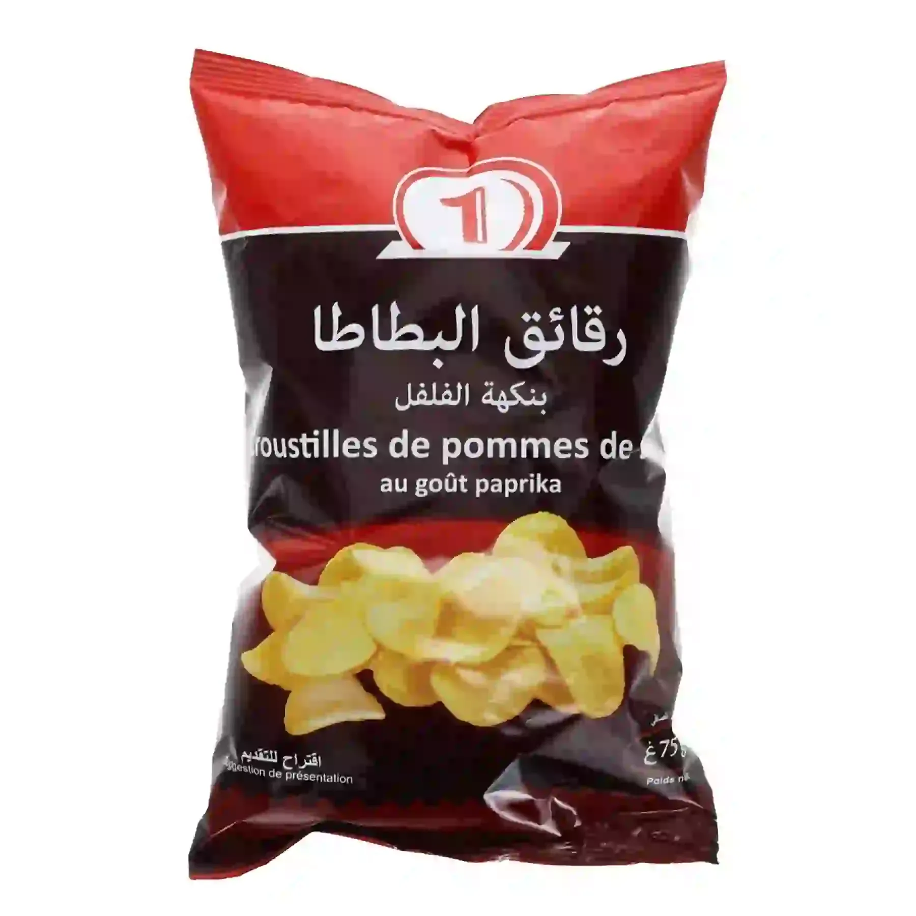 Croustilles de pommes de terre au gout paprika