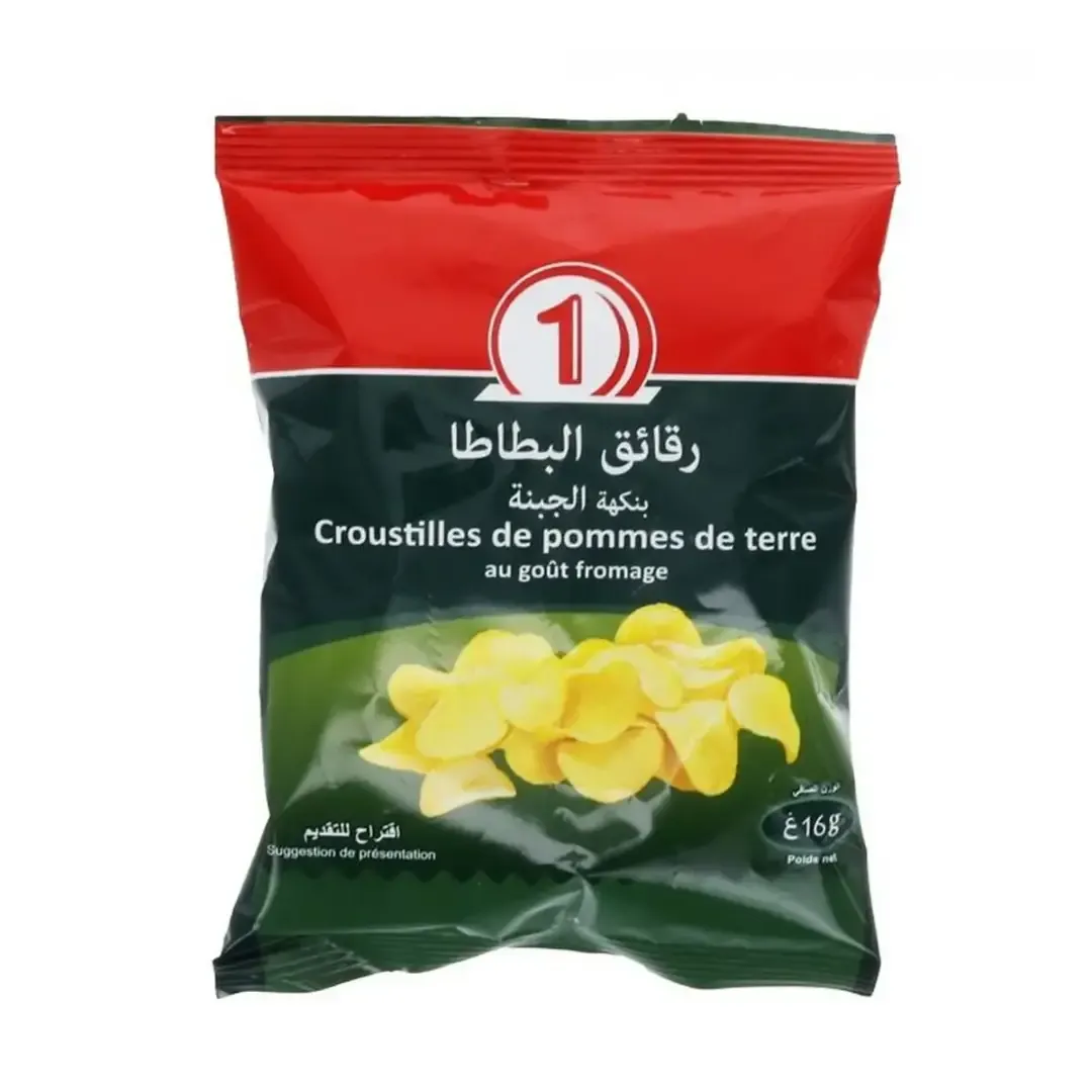 Croustilles de pommes de terre au Gout Fromage
