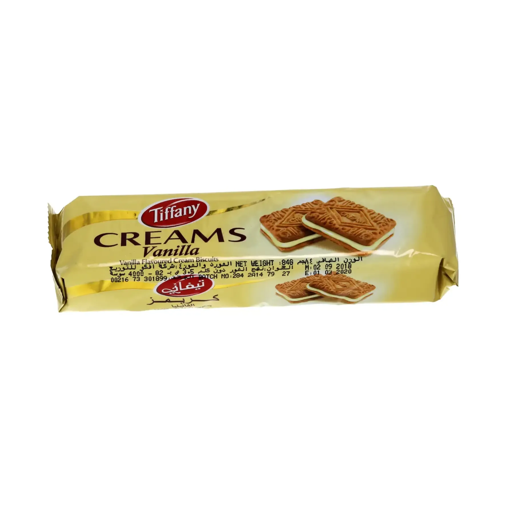 Biscuits Creams vanille