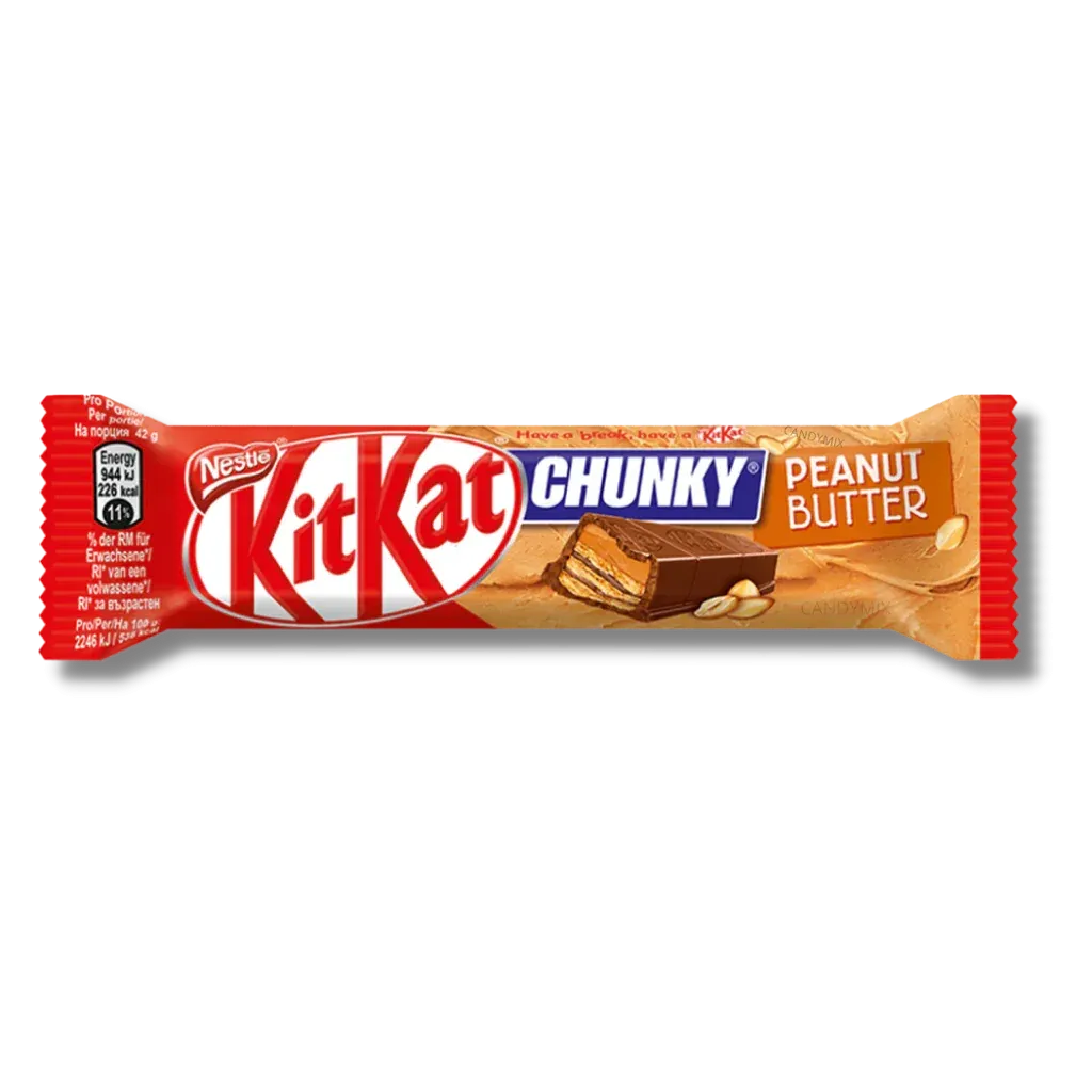 Barre chocolatée chunky caramel Kitkat