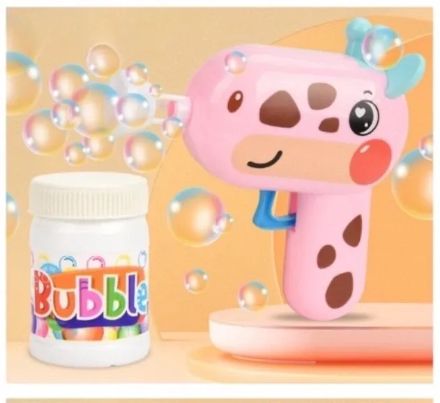 Pistolet à Bulles Automatique forme de vâche