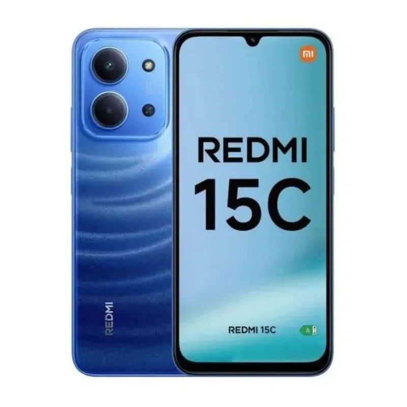 Smartphone REDMI 15C 4Go 128Go Bleu