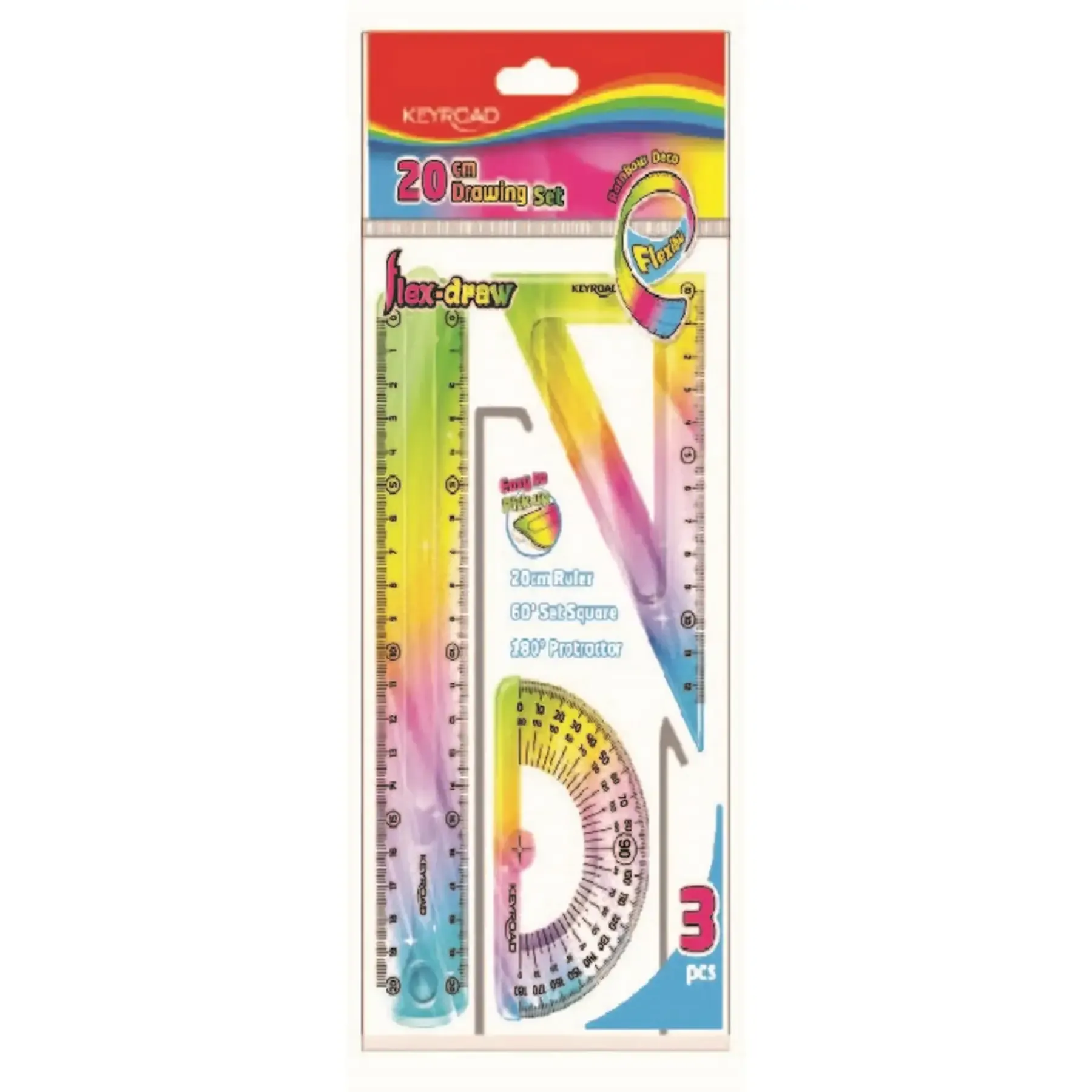 Ensemble géométrique 20cm