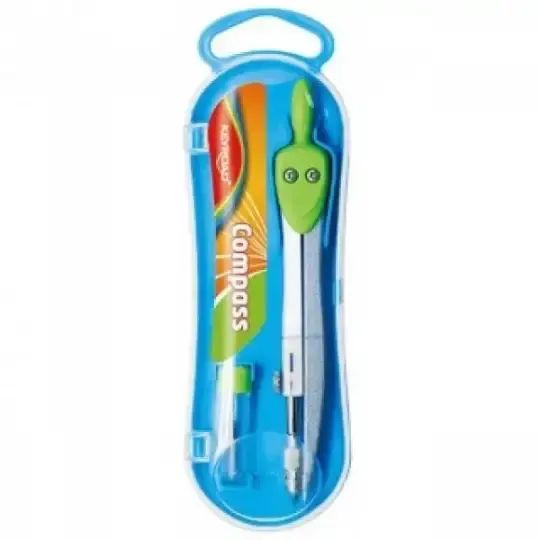 Compas scolaire Smart avec étui et crayon