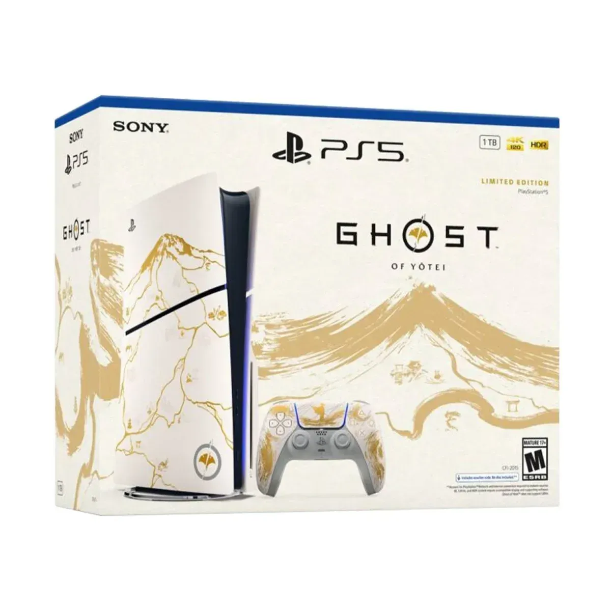 PlayStation 5 Console – Ghost of Yōtei Gold Limited Edition