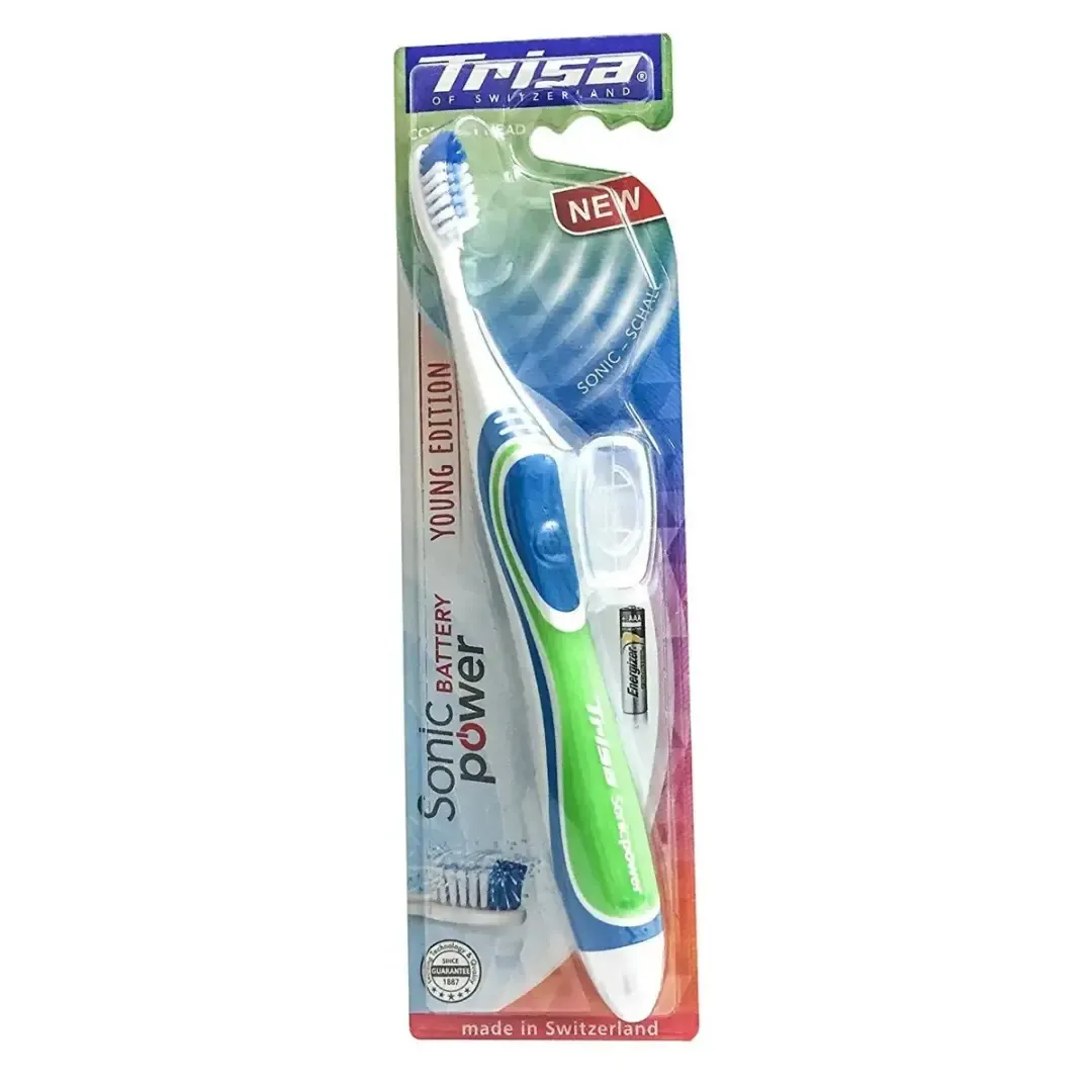 Brosse à dents Sonic Power Battery pour enfants 3 ans +