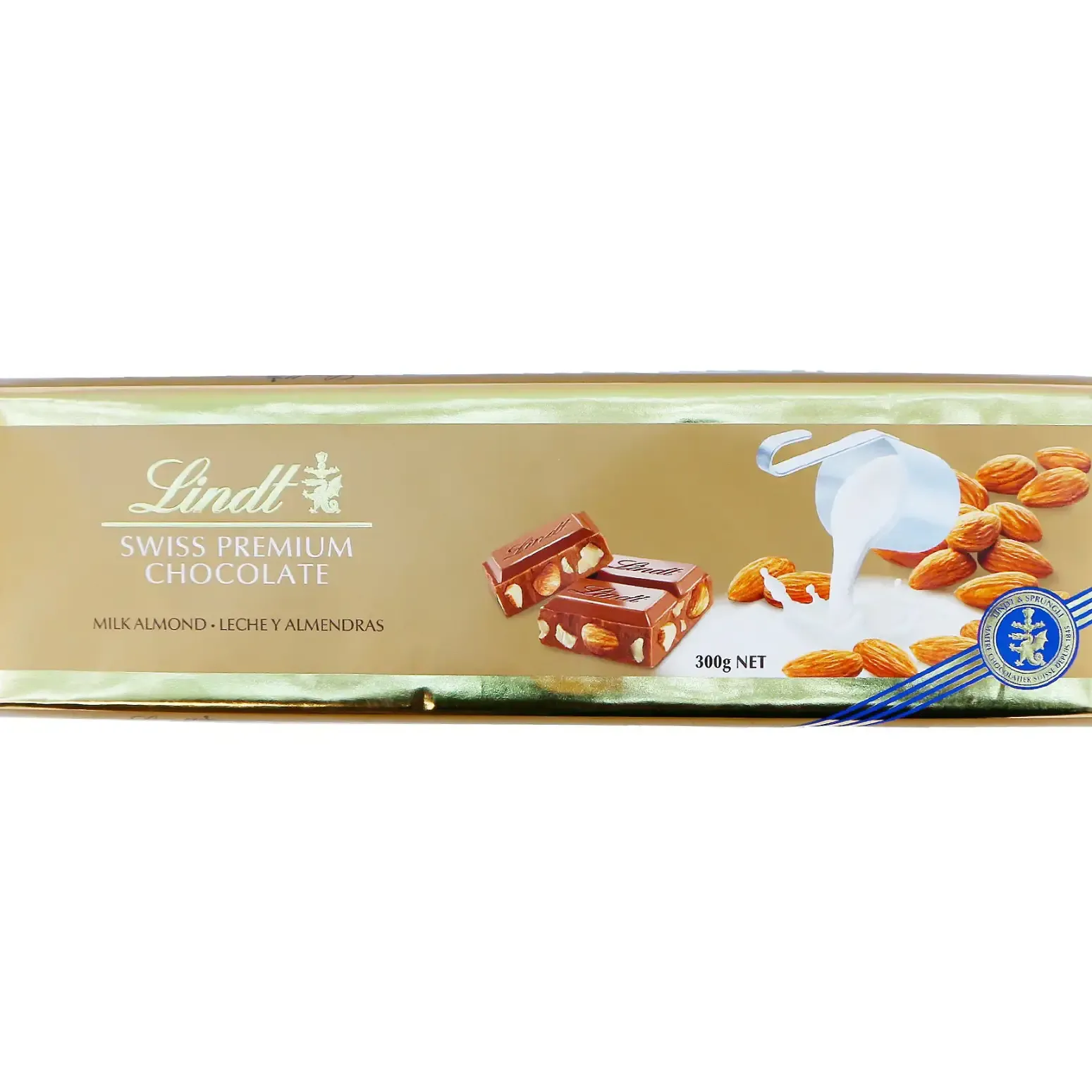 Chocolat au lait et aux amandes