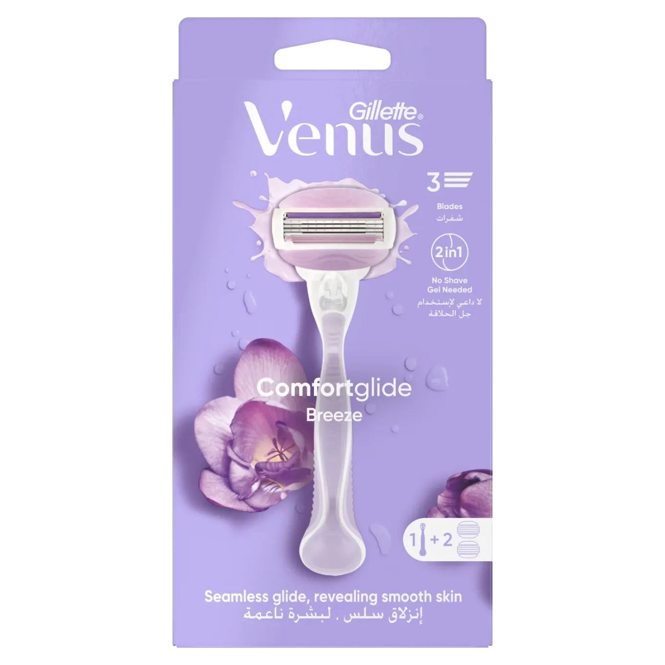 Rasoir comfortglide Breeze 3 lames