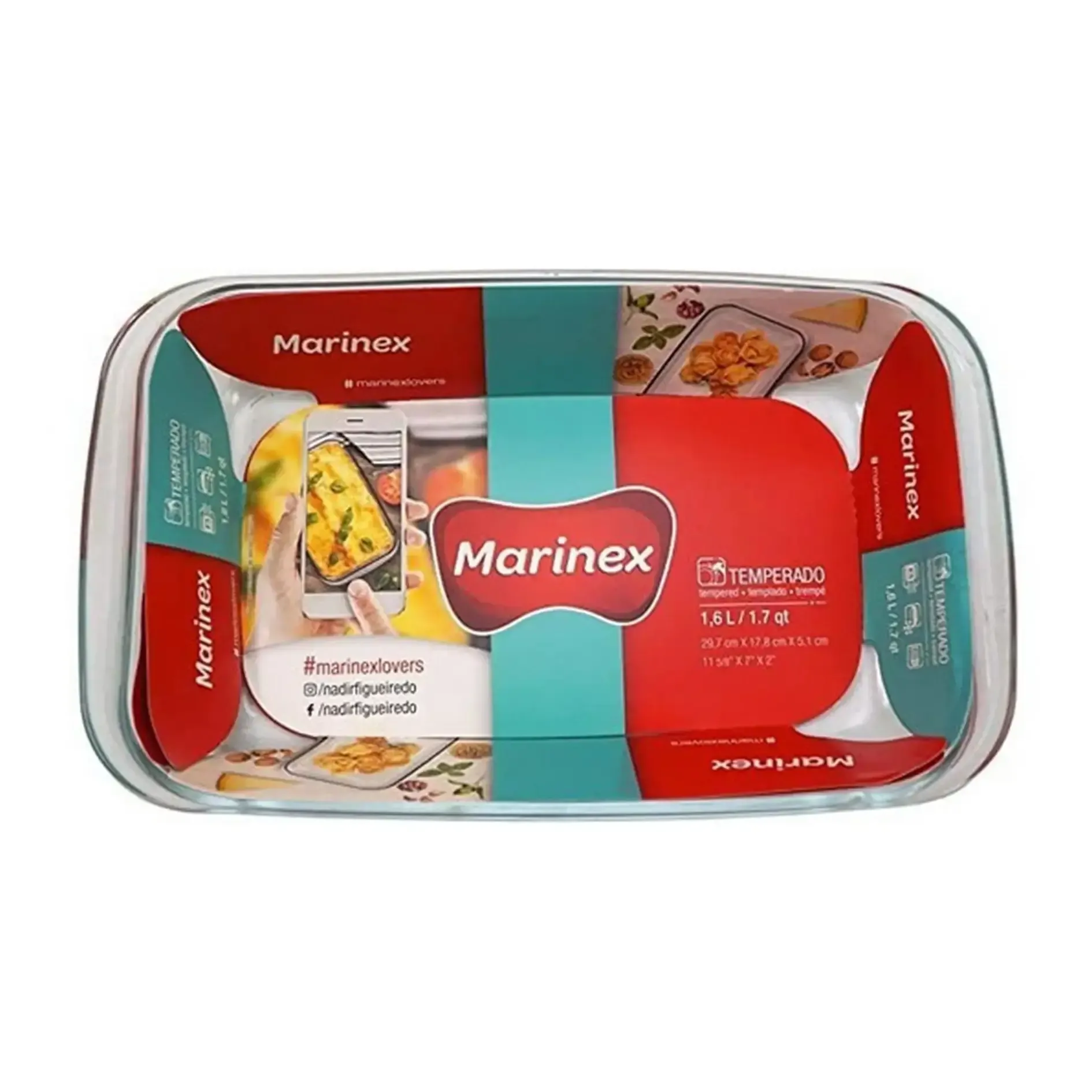 Plat à four rectangulaire