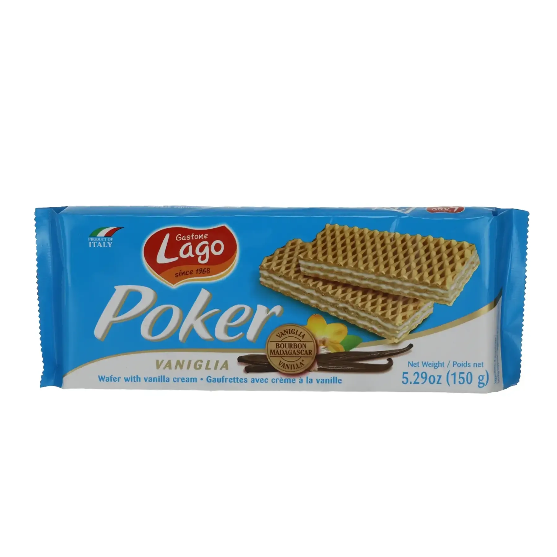 Gaufrettes Poker vanille