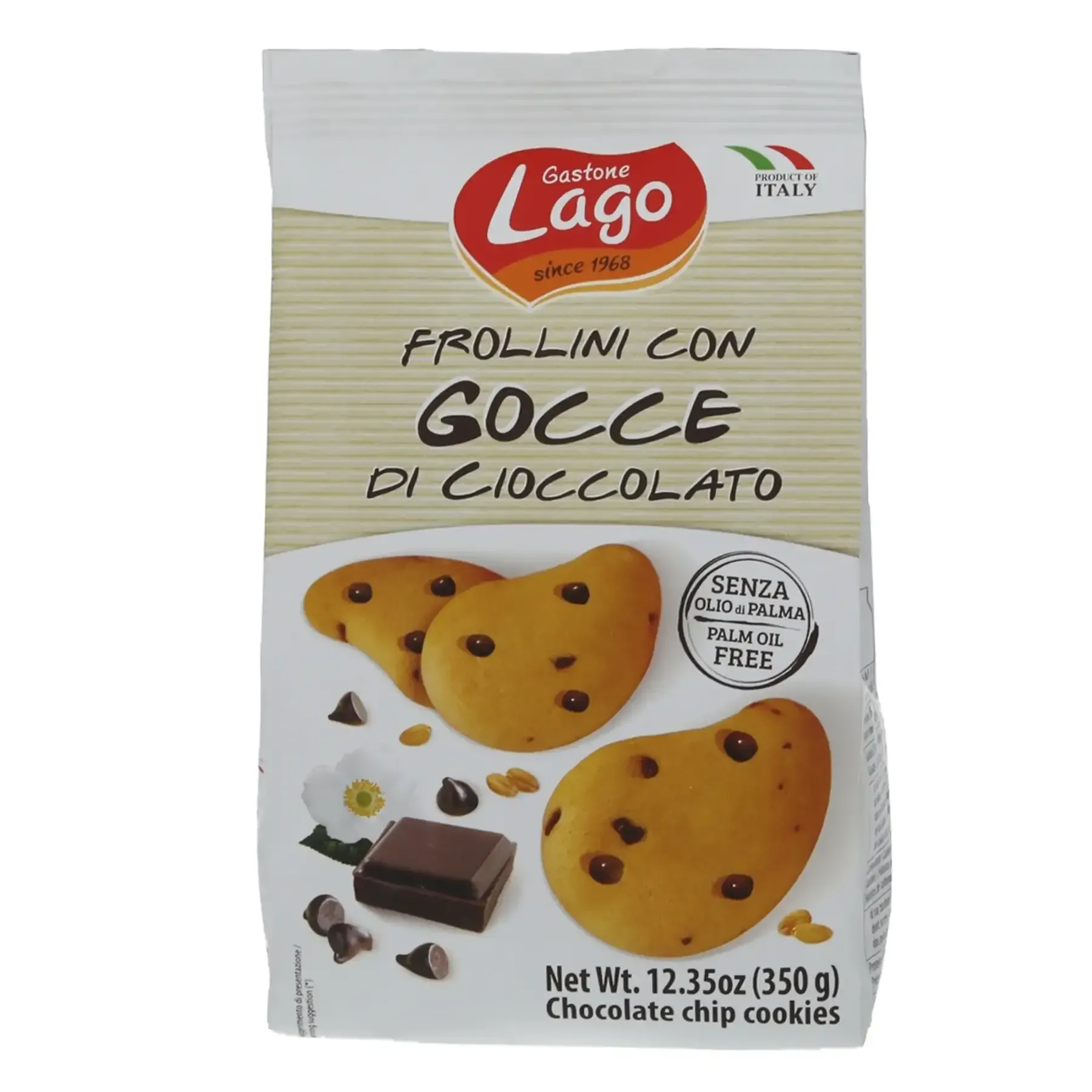 Cookies aux pépites de chocolat Frollini Con Gocce Di Cioccolato