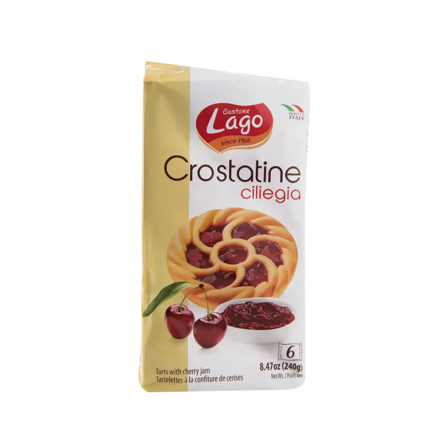 Biscuits Crostatine cerise 