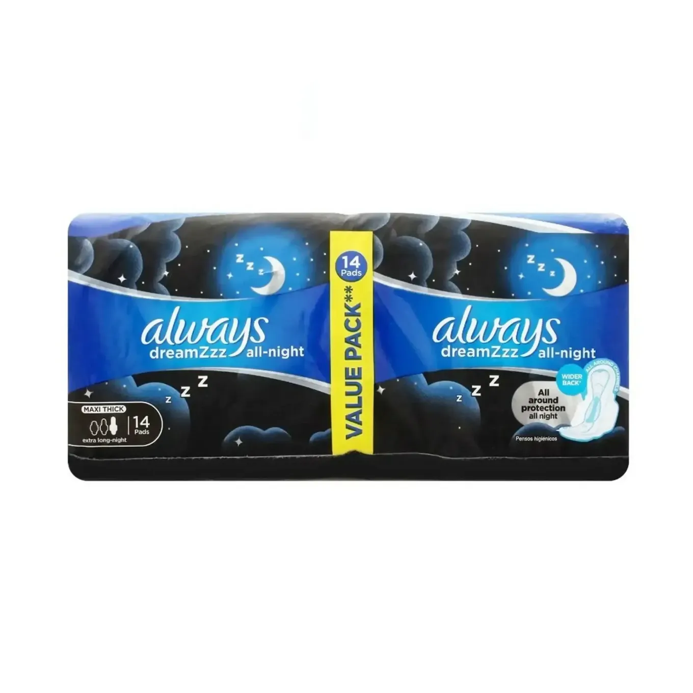Serviettes hygiéniques Maxi Long