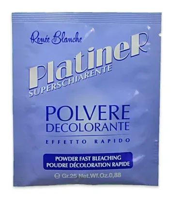 Poudre mèches décolorante platinée