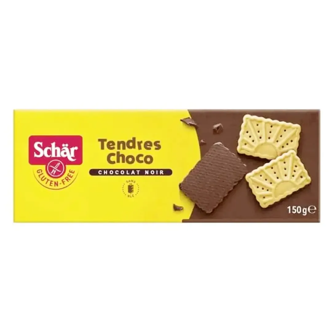 Biscuits chocolat noir sans gluten  