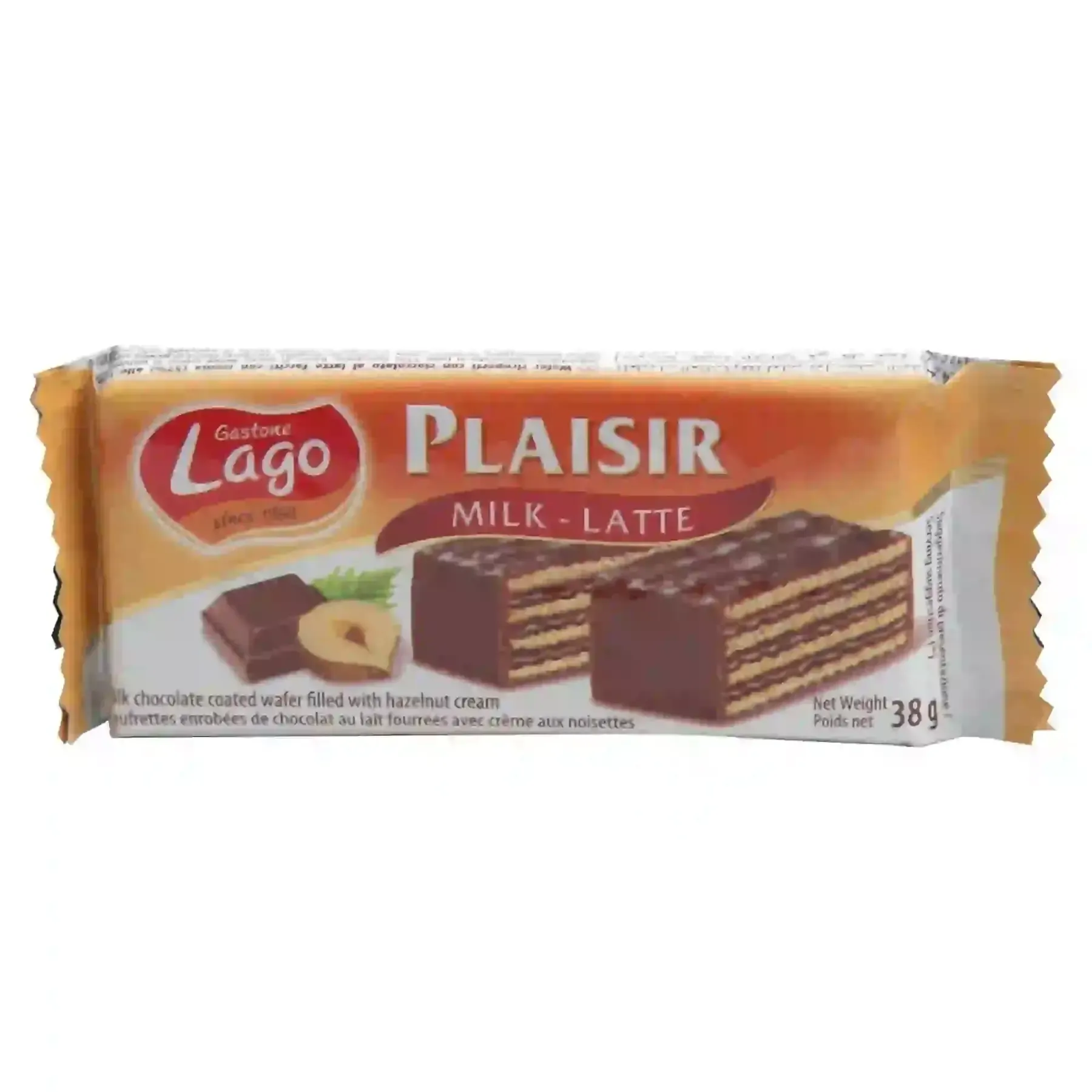 Gaufrettes Plaisir chocolat au lait