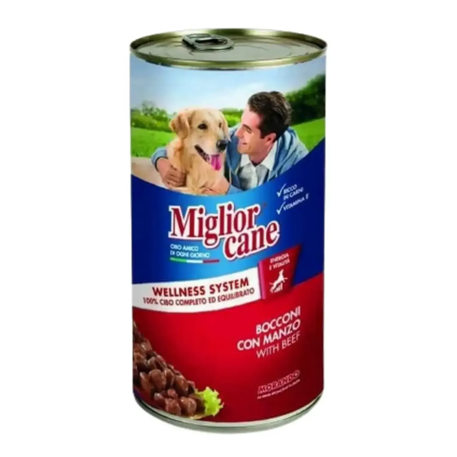 Aliments au bœuf pour chiens