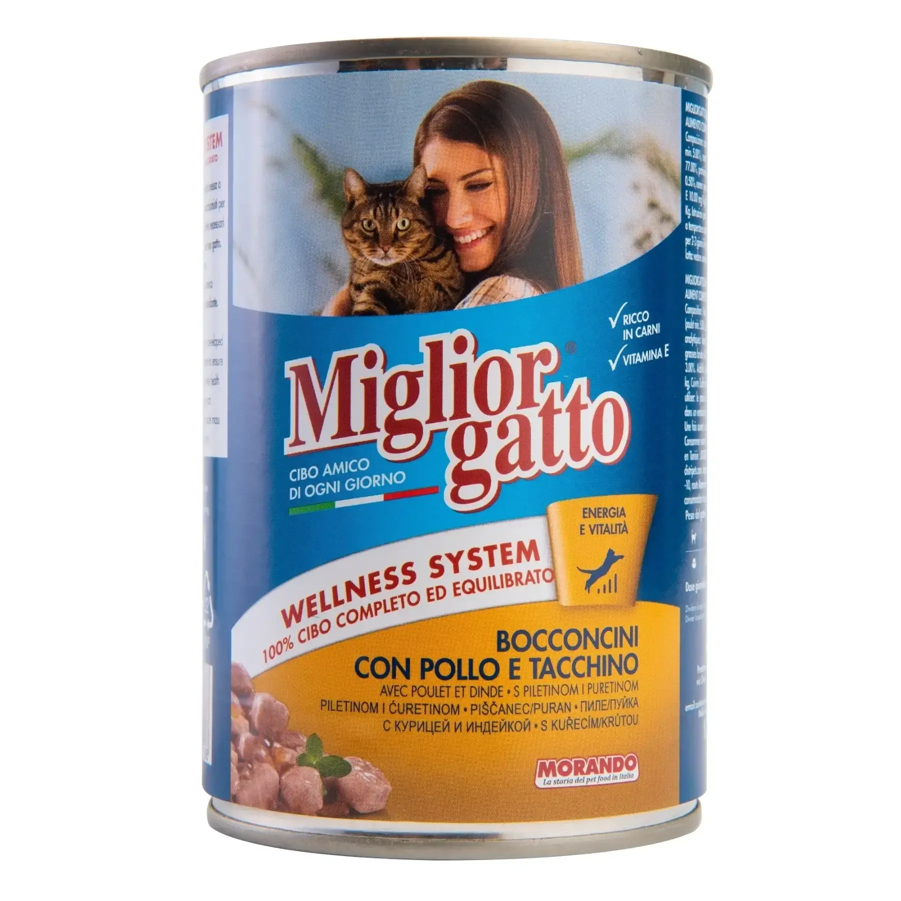 Morceaux de poulet et de dinde