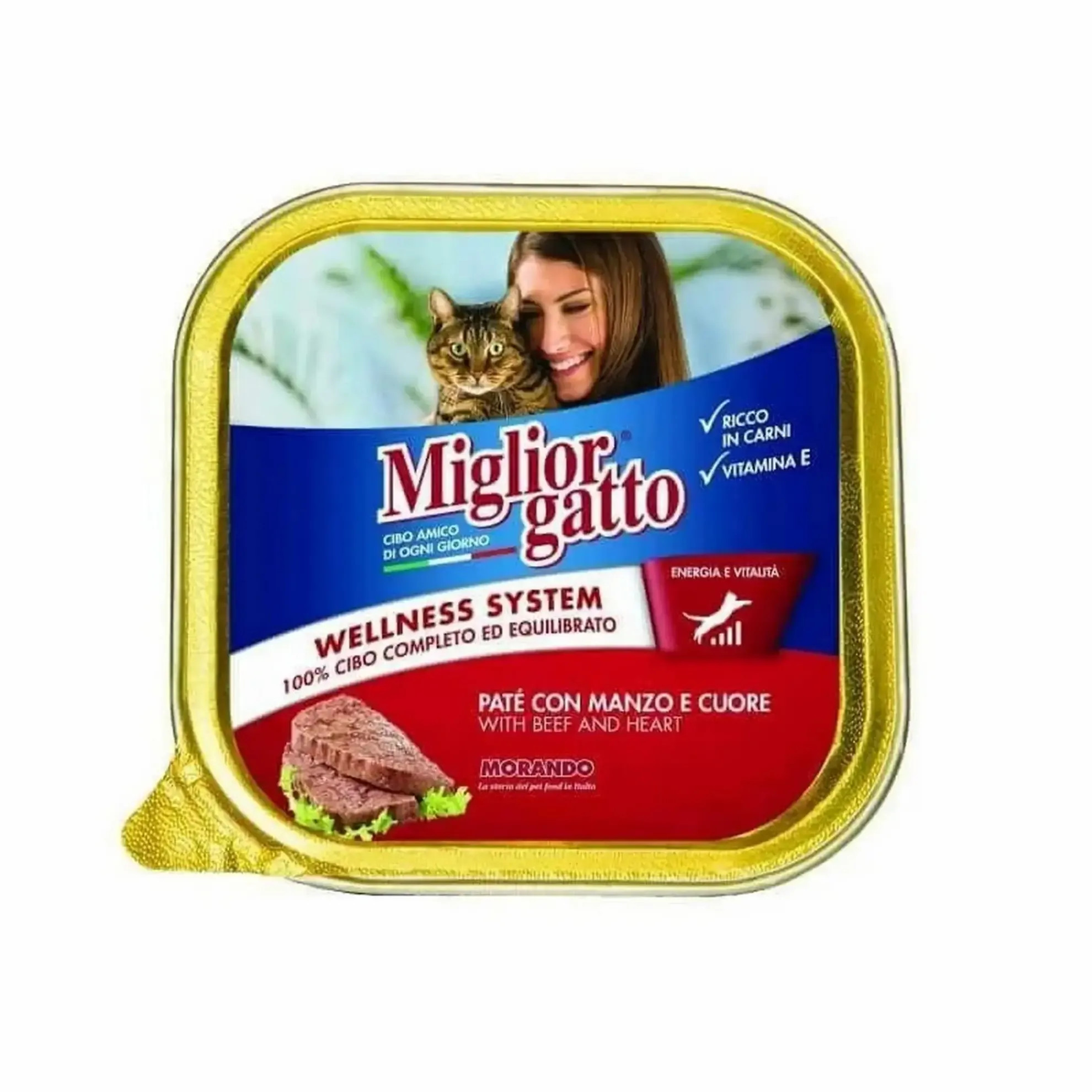 Aliments  au bœuf pour chats