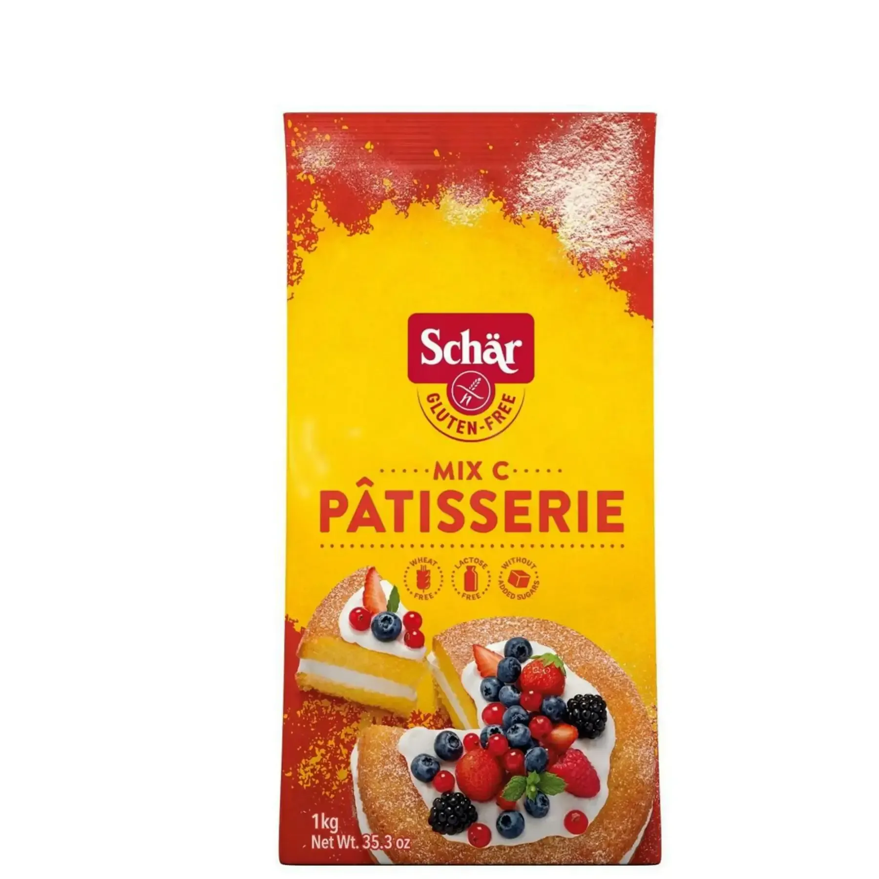 Mélange de farine sans gluten pour gâteaux 