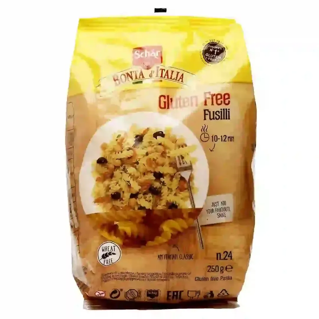 Pâtes Fusilli sans gluten Bonta d'Italia 