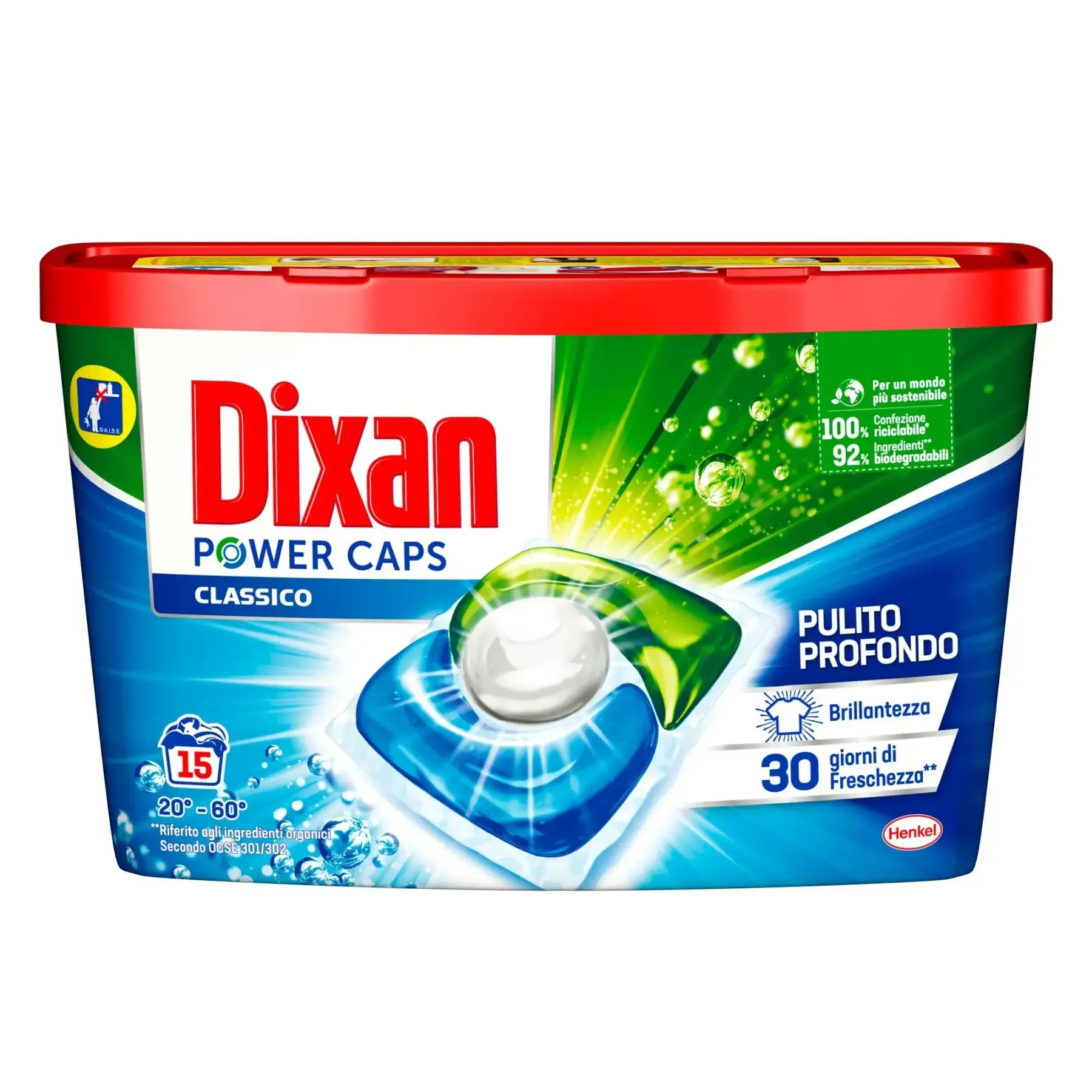 Lessive en capsules classico