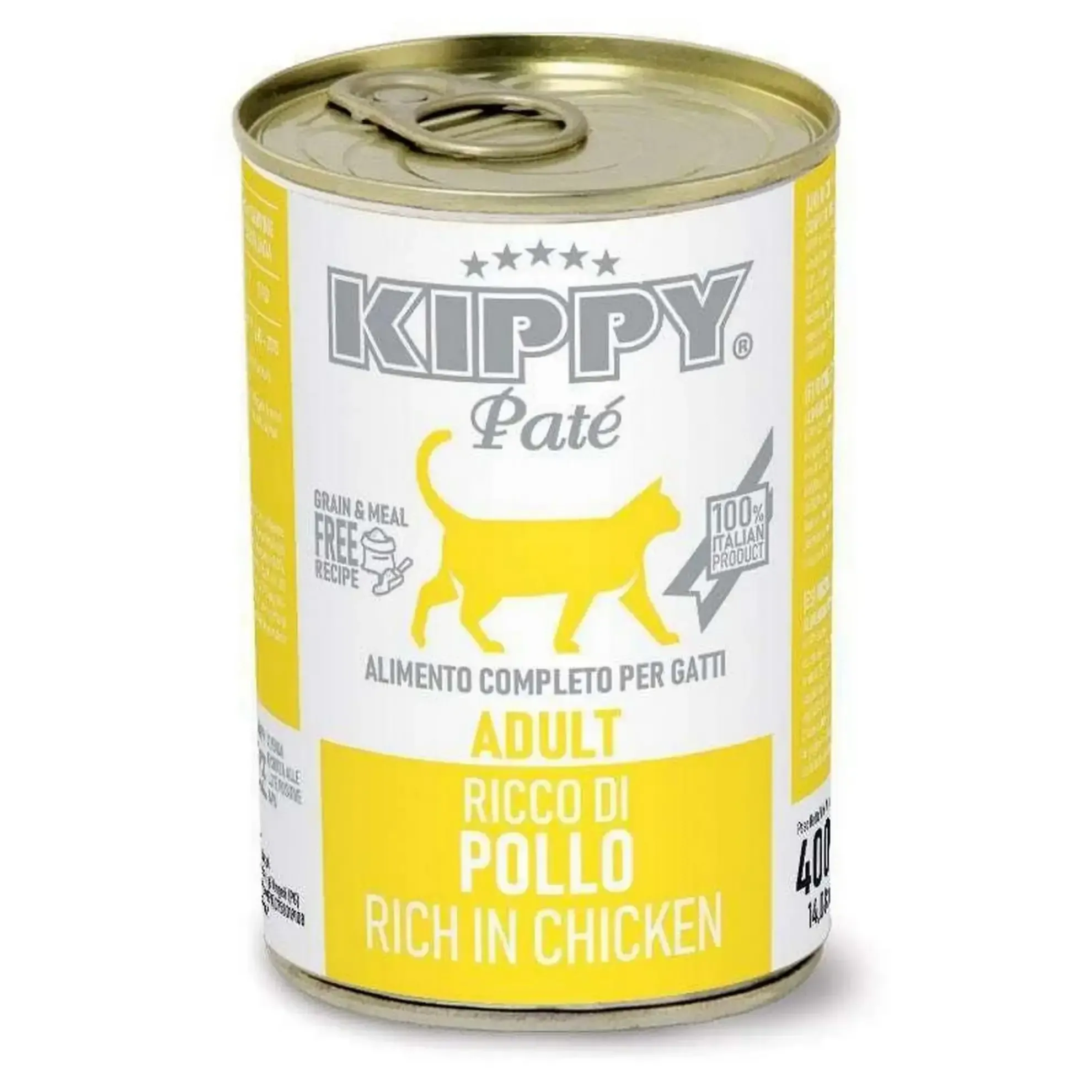 Aliment au poulet pour chats pâtés