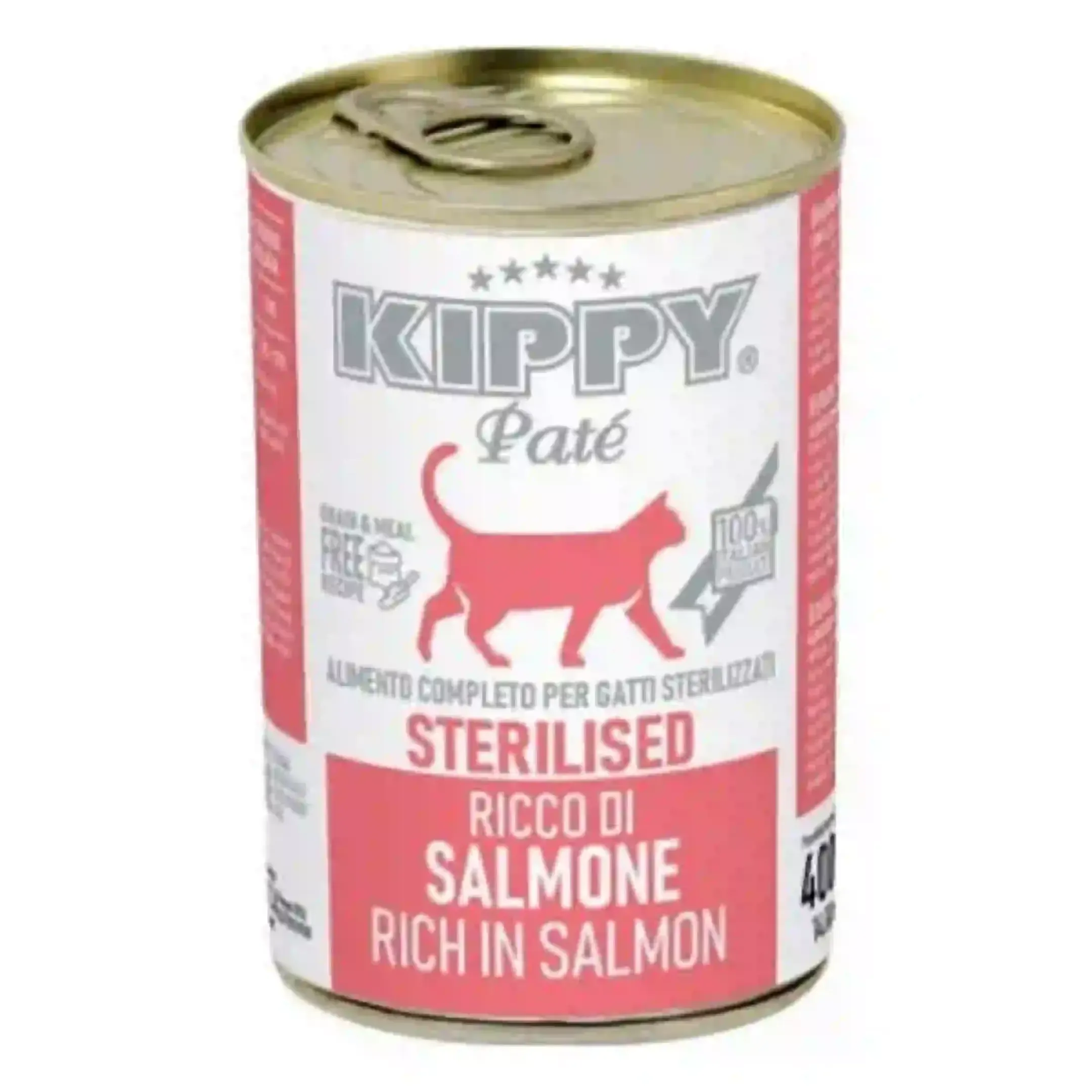 Paté pour chat au saumon