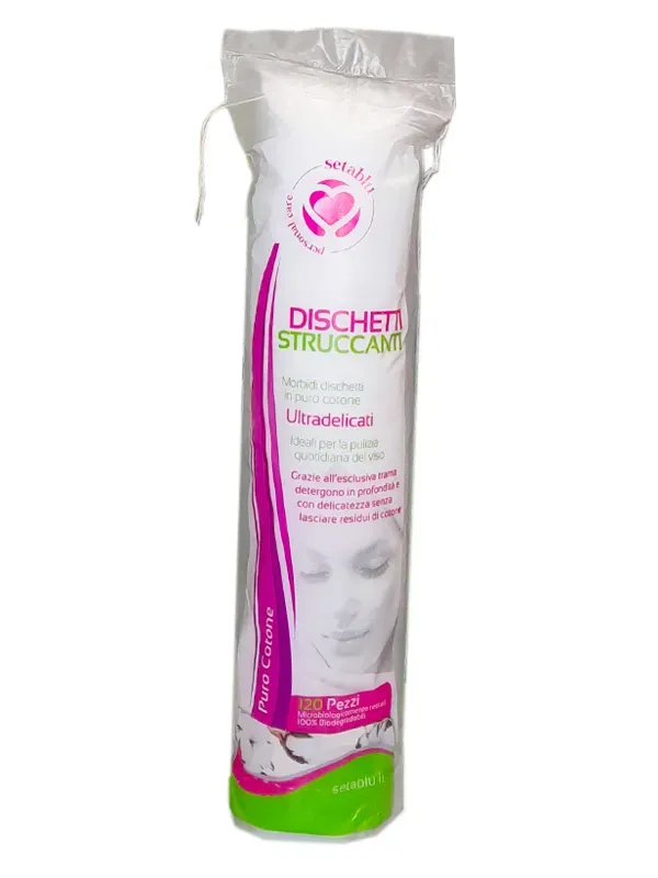 Disques demaquillants pur coton