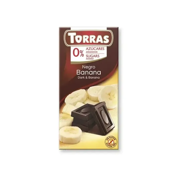 Chocolat noir et banane