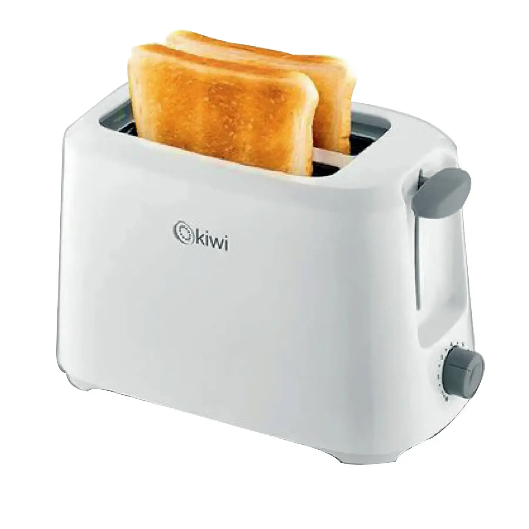 Grille pain 2 fentes blanc
