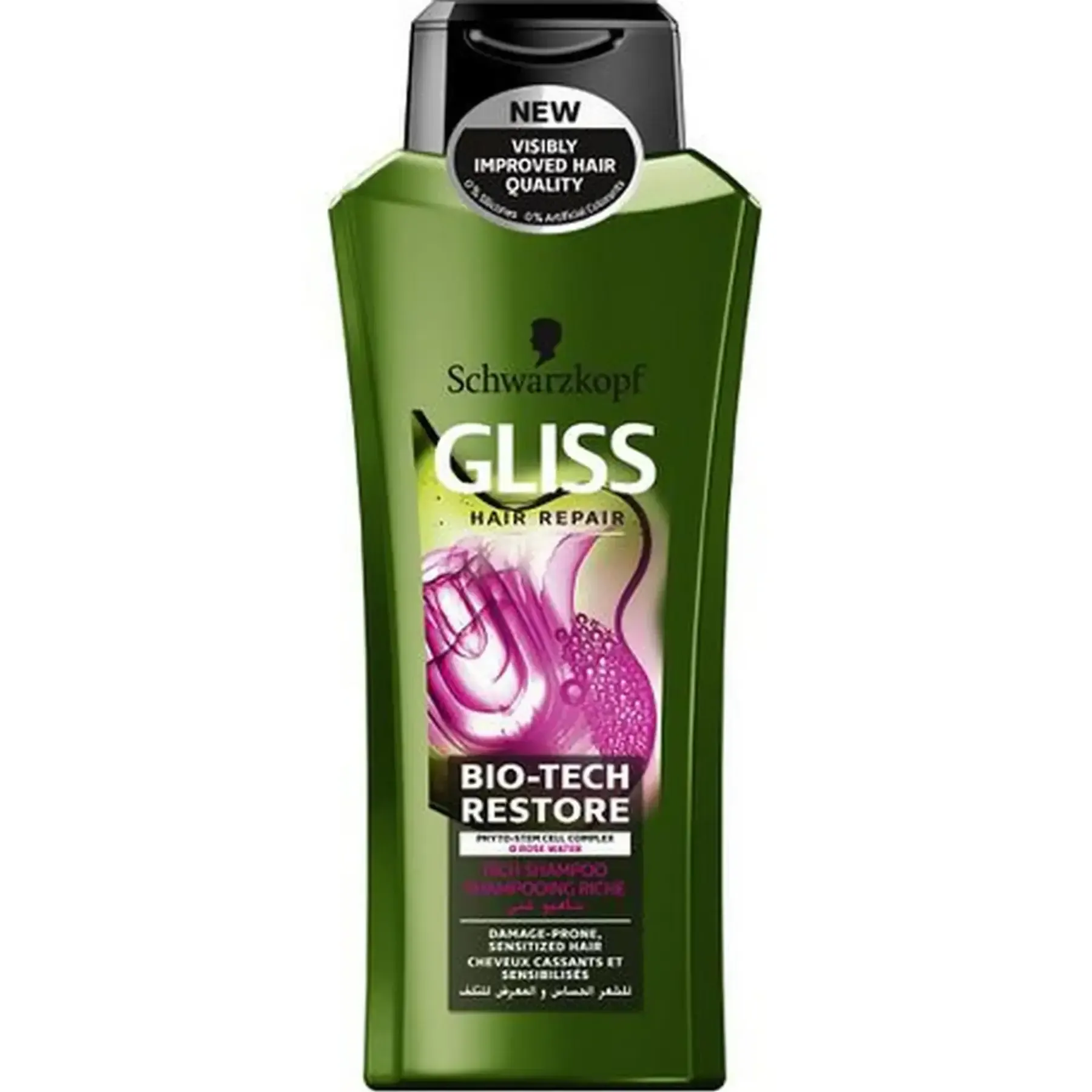 Shampooing à l'eau de rose Bio-Tech Restore
