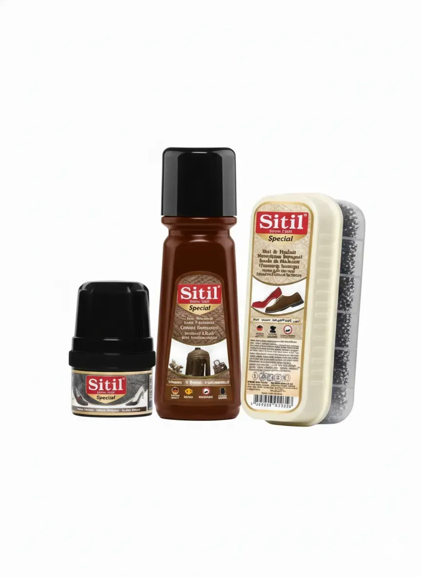 Lot de cirage Marron