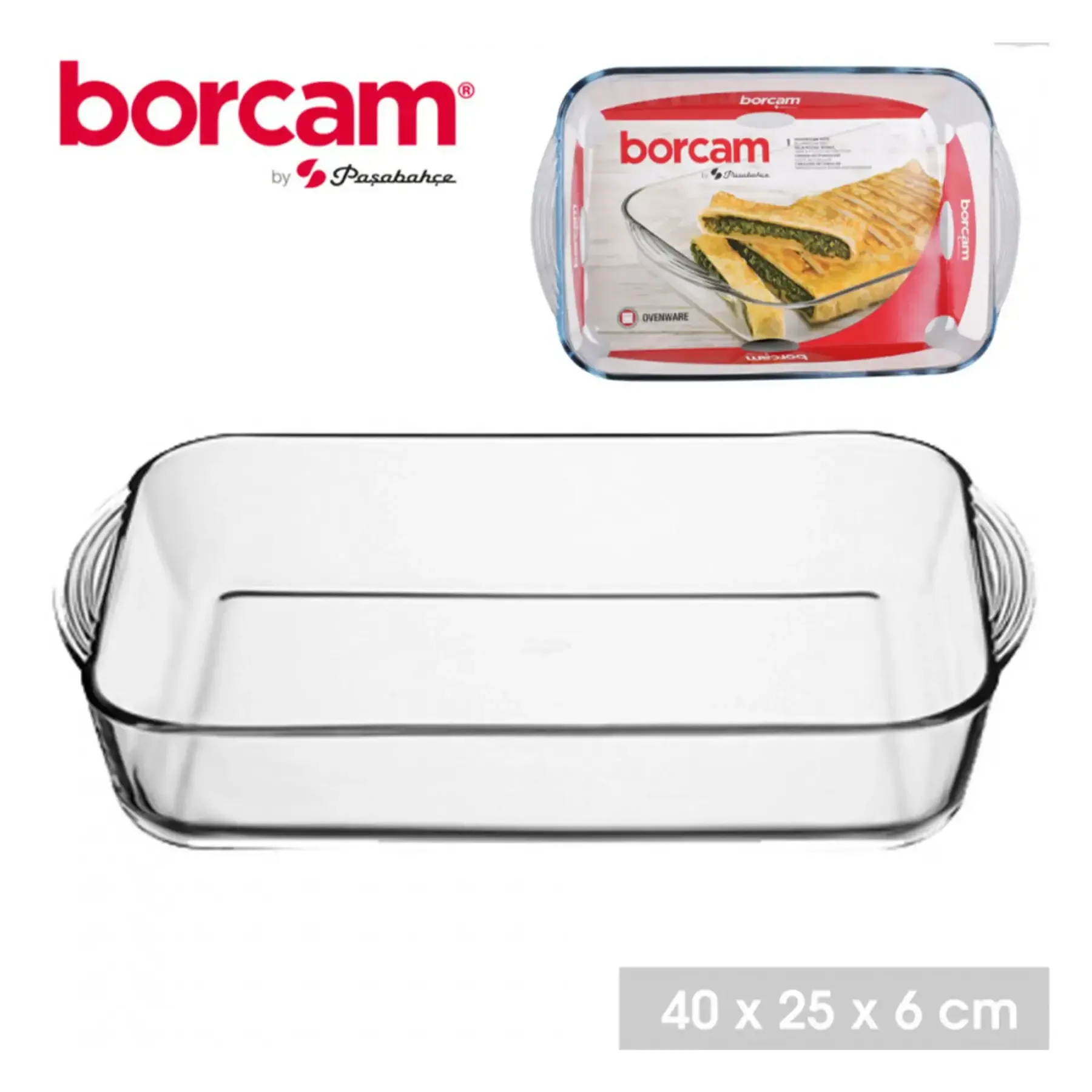 Plat à four rectangulaire 40cm