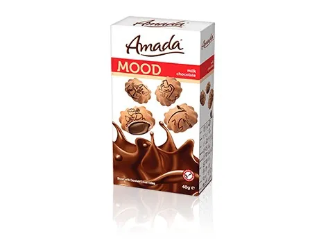 Biscuits fourrés au chocolat