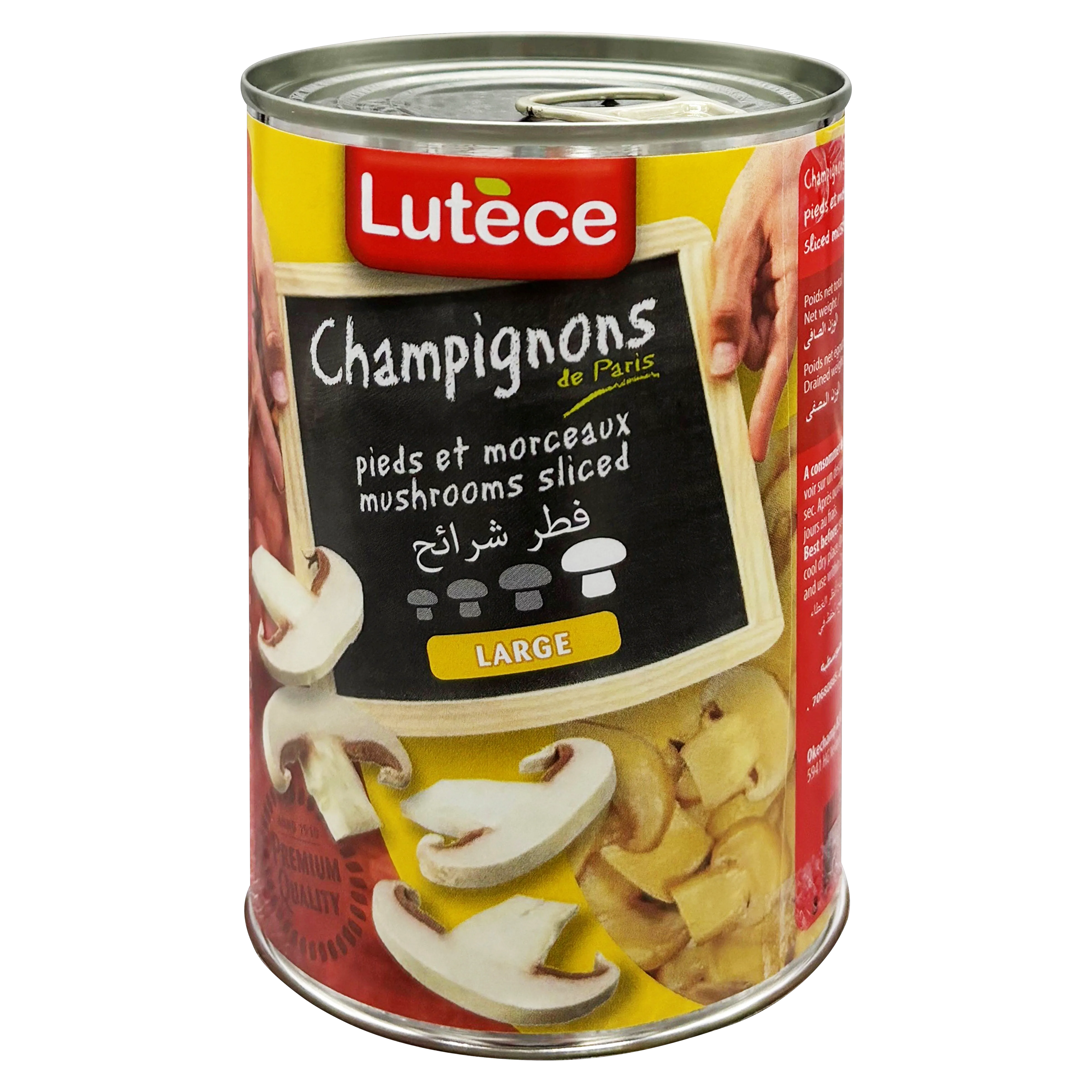 Champignons de paris pieds et morçeux