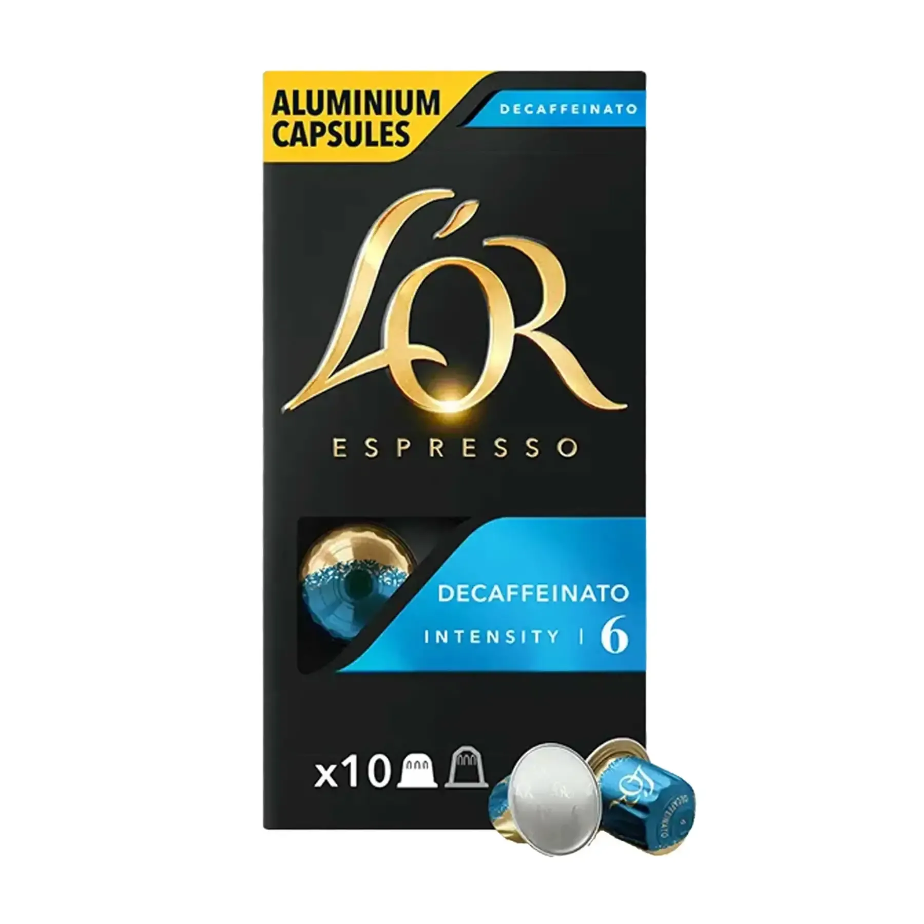 Capsules de café décaféiné