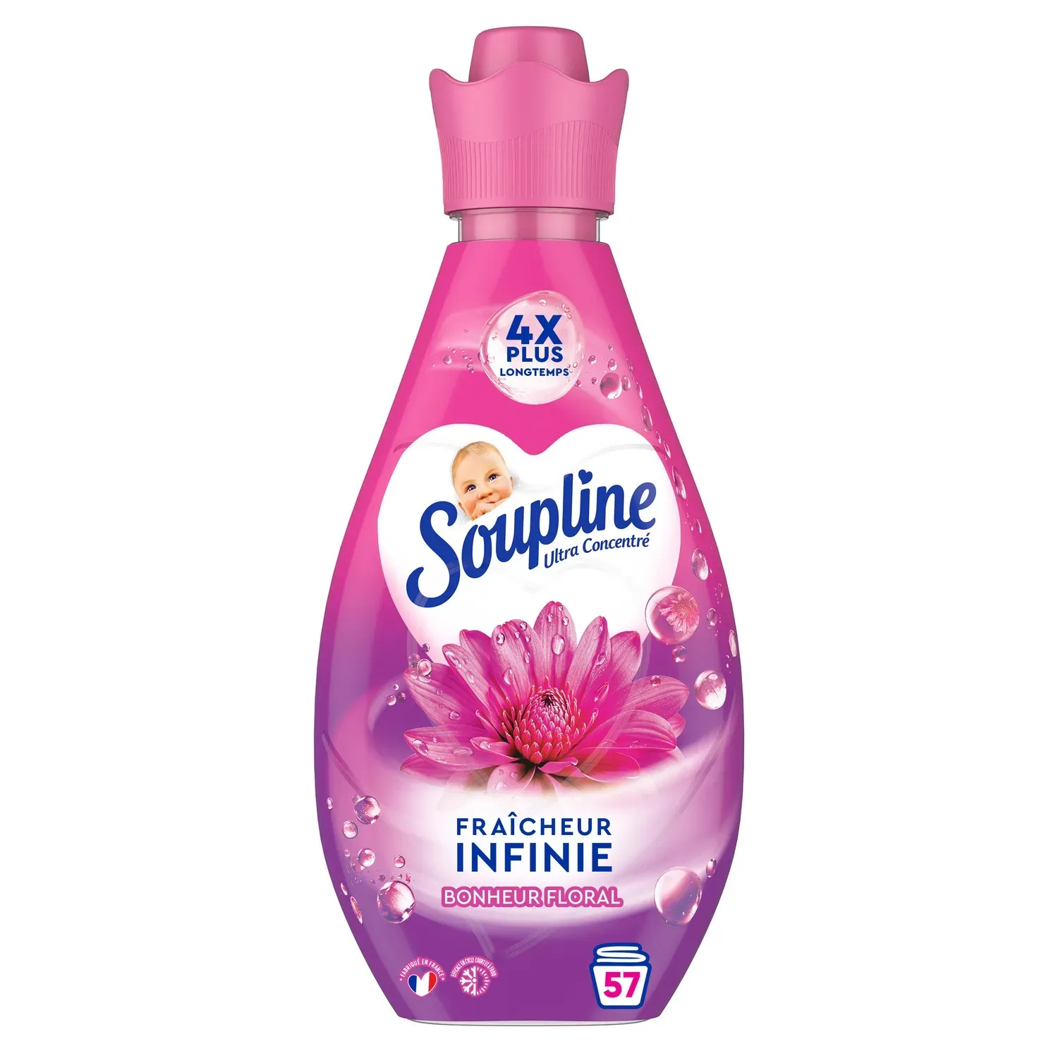 Adoucissant concentré rose