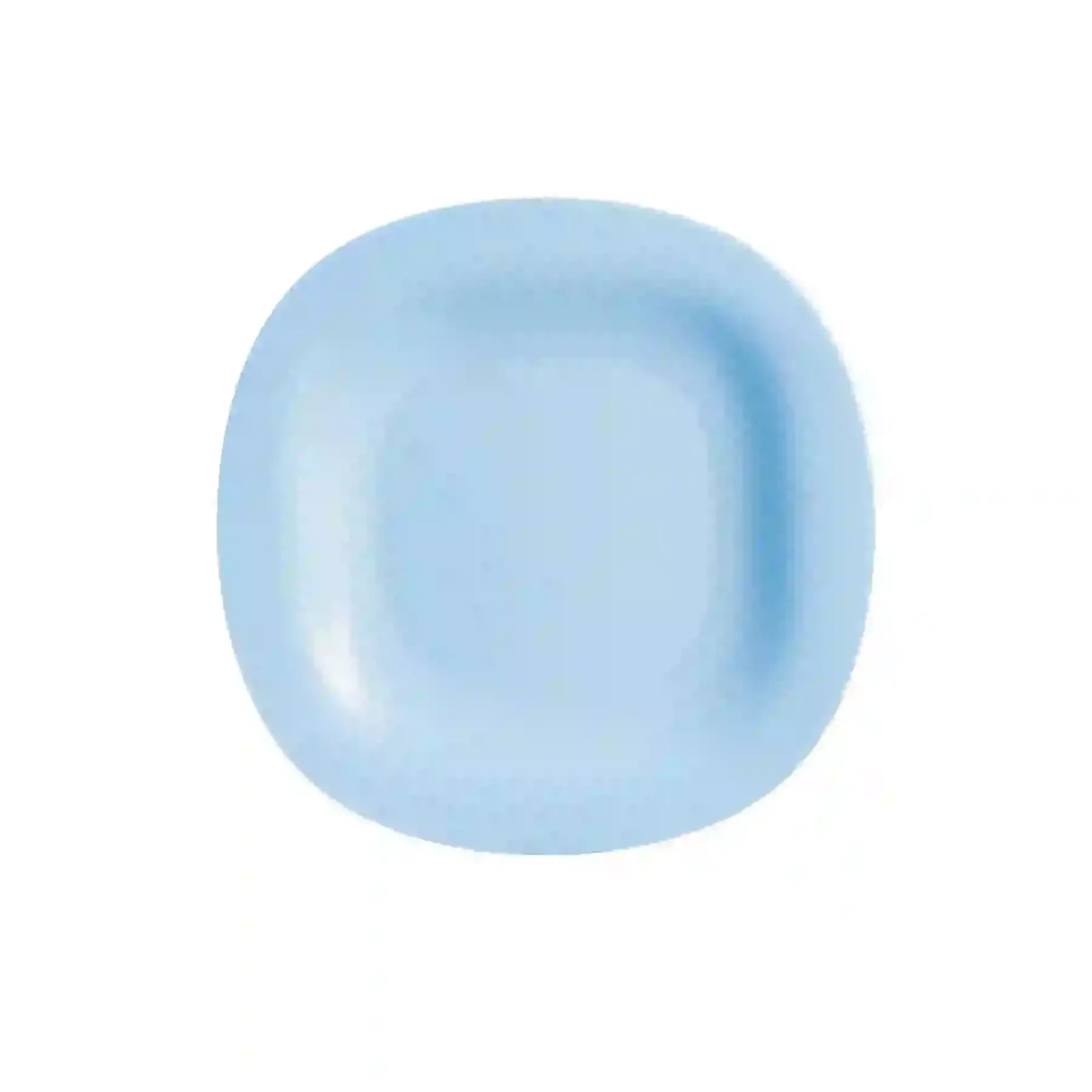 Assiette plate bleue Ø27cm Carine