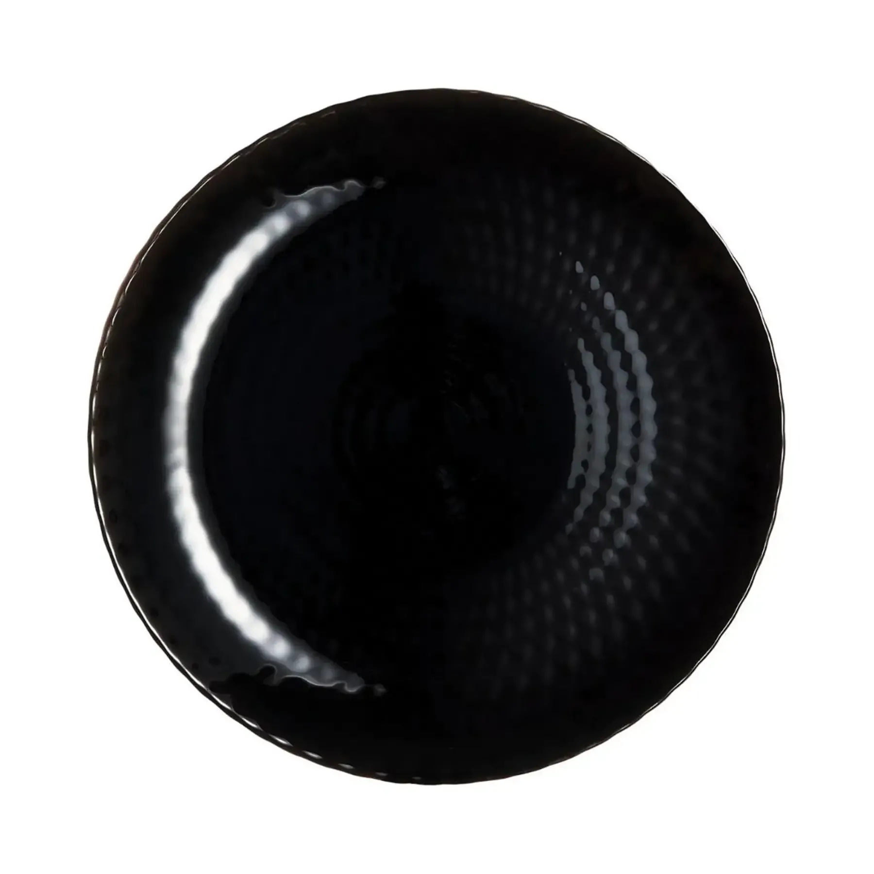 Assiette à dessert Ø19cm noire Pampille