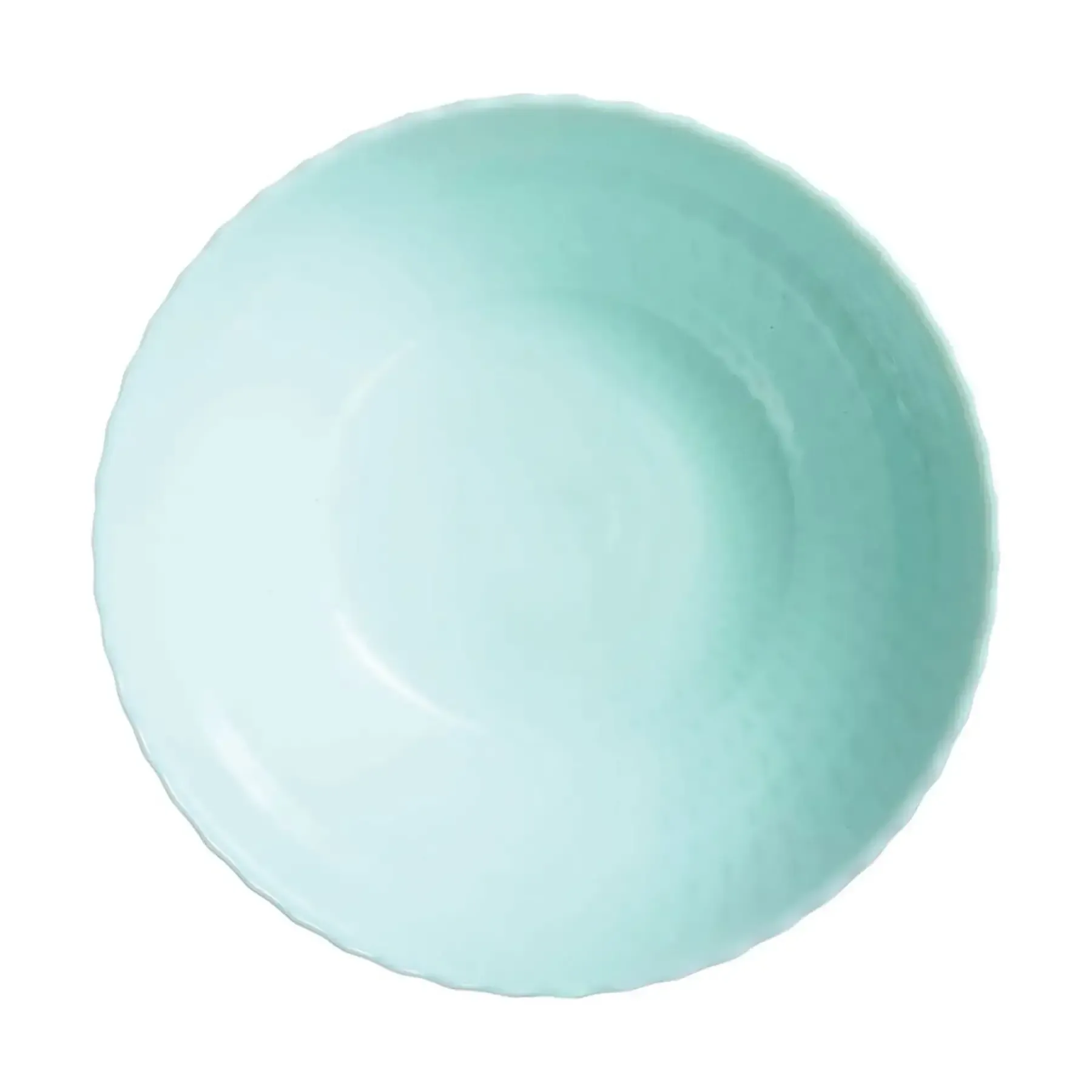 Assiette creuse Ø20cm turquoise Pampille