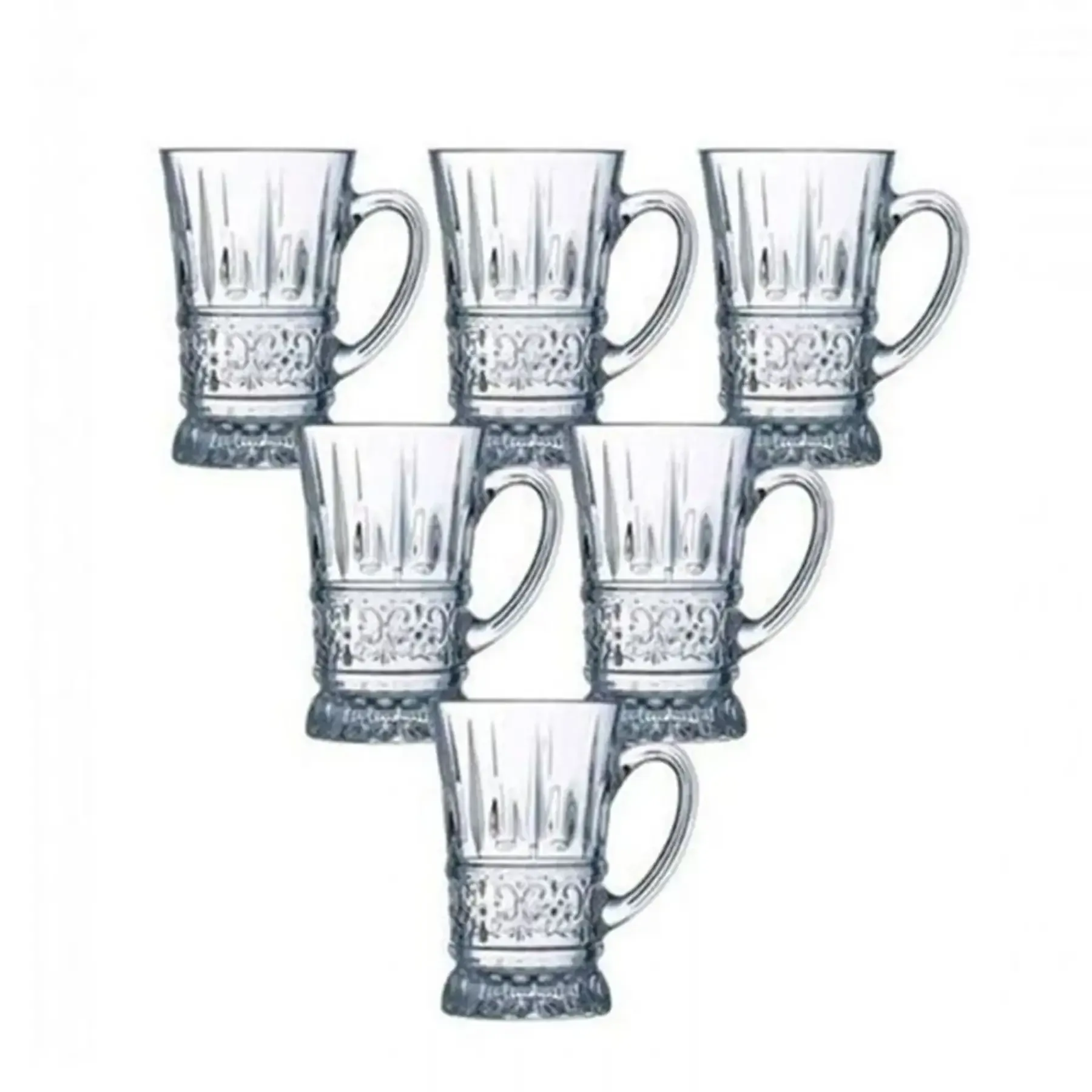 Lot de 6 verres à thé de 8.5cl Elysées