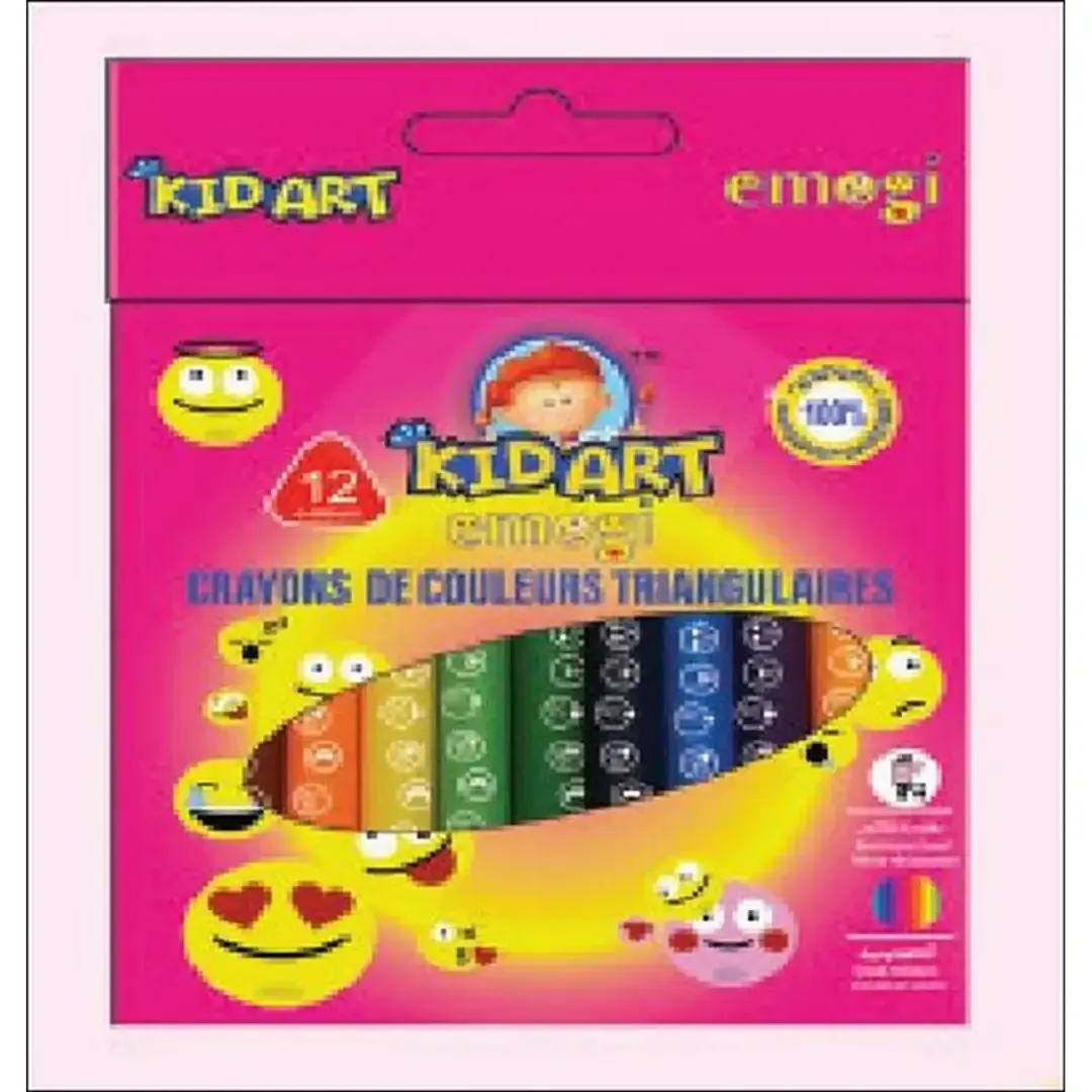 Crayon de couleur multicolore